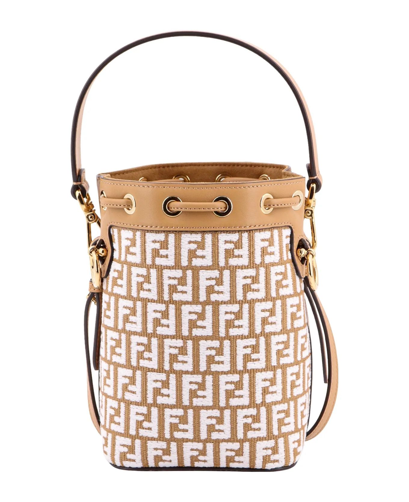 Fendi o1s1wg111225 Size: OS/Mon Tresor in Beige Size ONE SIZE - 3 Thumbnail
