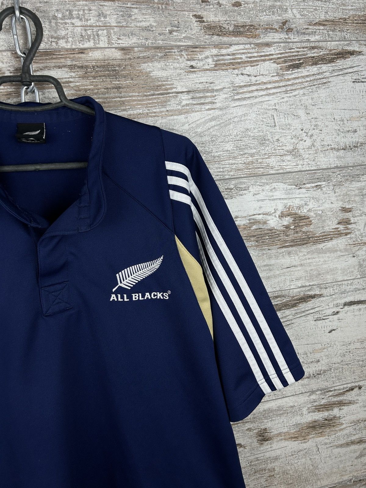 All Blacks × Canterbury of New Zealand × Vintage Mens Vintage All Black New Zealand Rugby T-shirt Tee rare Size US XL / EU 56 / 4 - 4 Thumbnail