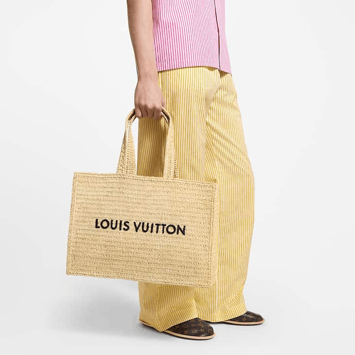 Louis Vuitton Summer Shopper MM Tote Bag Size ONE SIZE - 2 Thumbnail