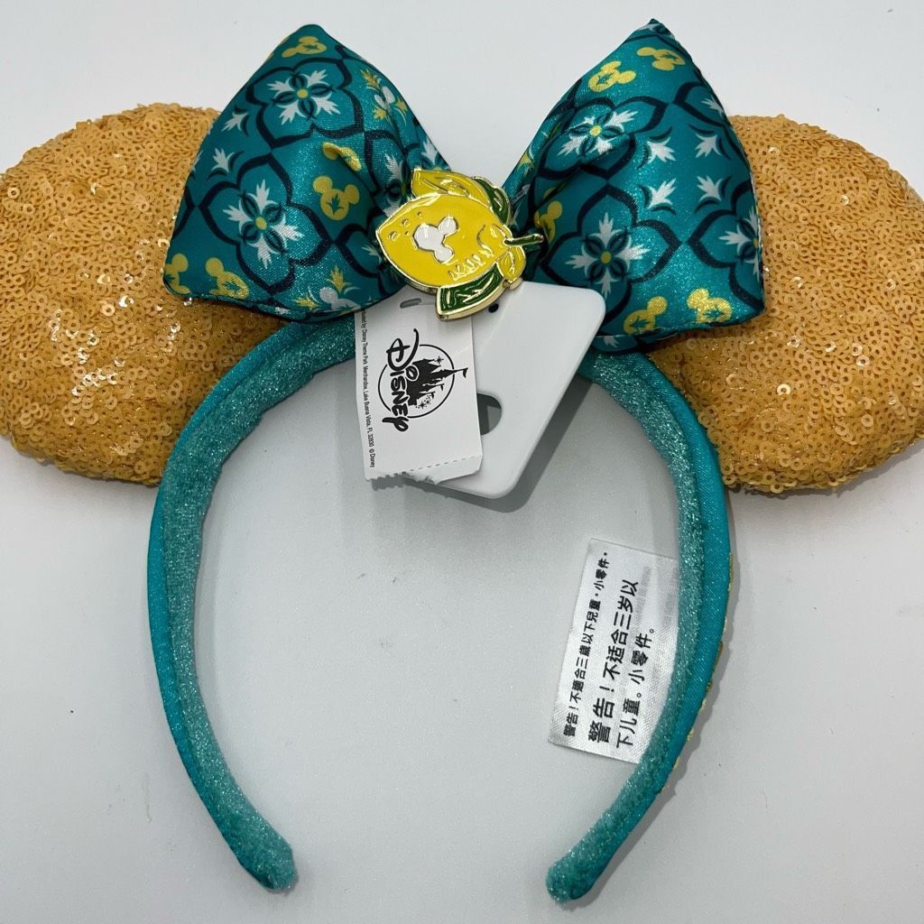 Disney Disney “Salud!” Lemon and Sequin Epcot World Showcase Italy Minnie Ears Size ONE SIZE - 1 Thumbnail