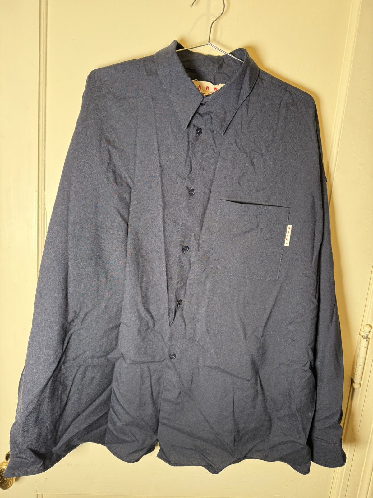 Marni Marni Tropical wool button up shirt Size US L / EU 52-54 / 3 - 1 Thumbnail
