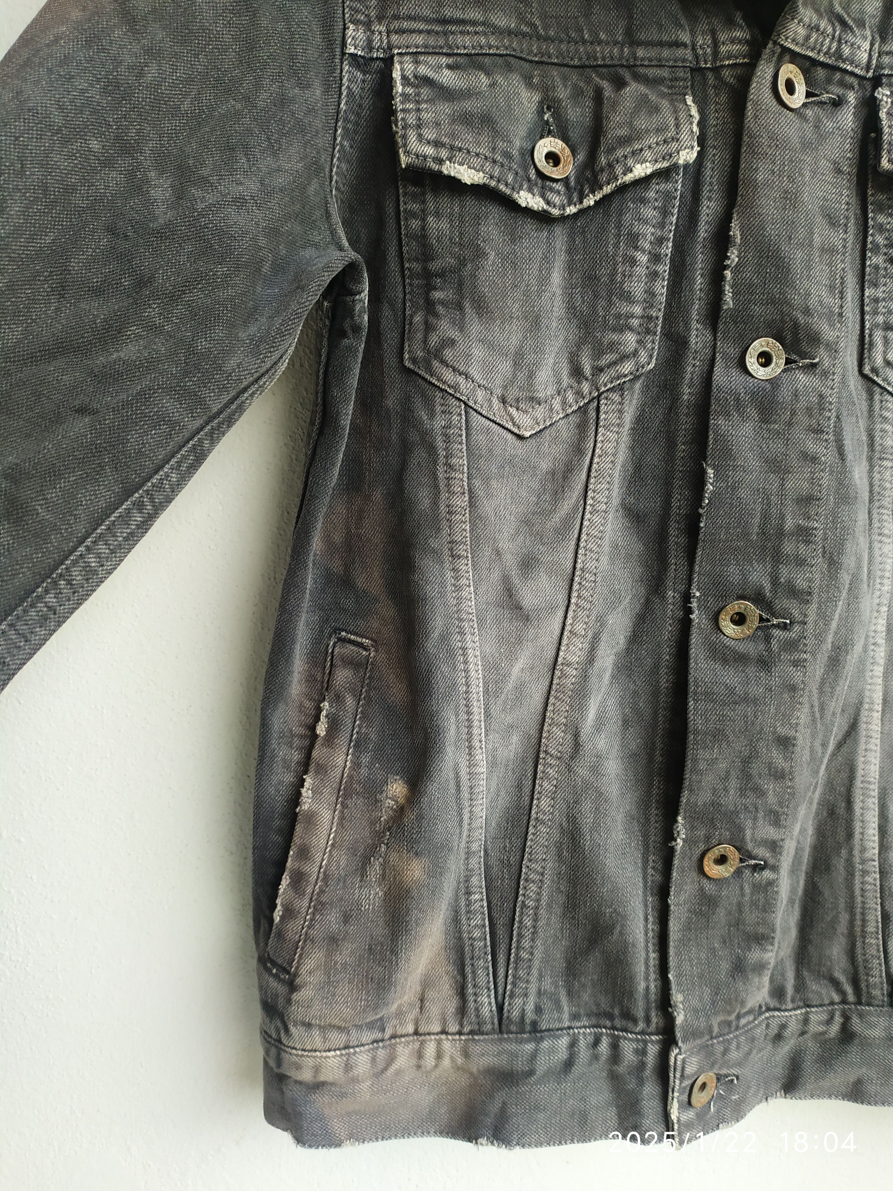 14th Addiction × If Six Was Nine Vintage American Rag CIE distressed denim Jacket Size US S / EU 44-46 / 1 - 5 Thumbnail