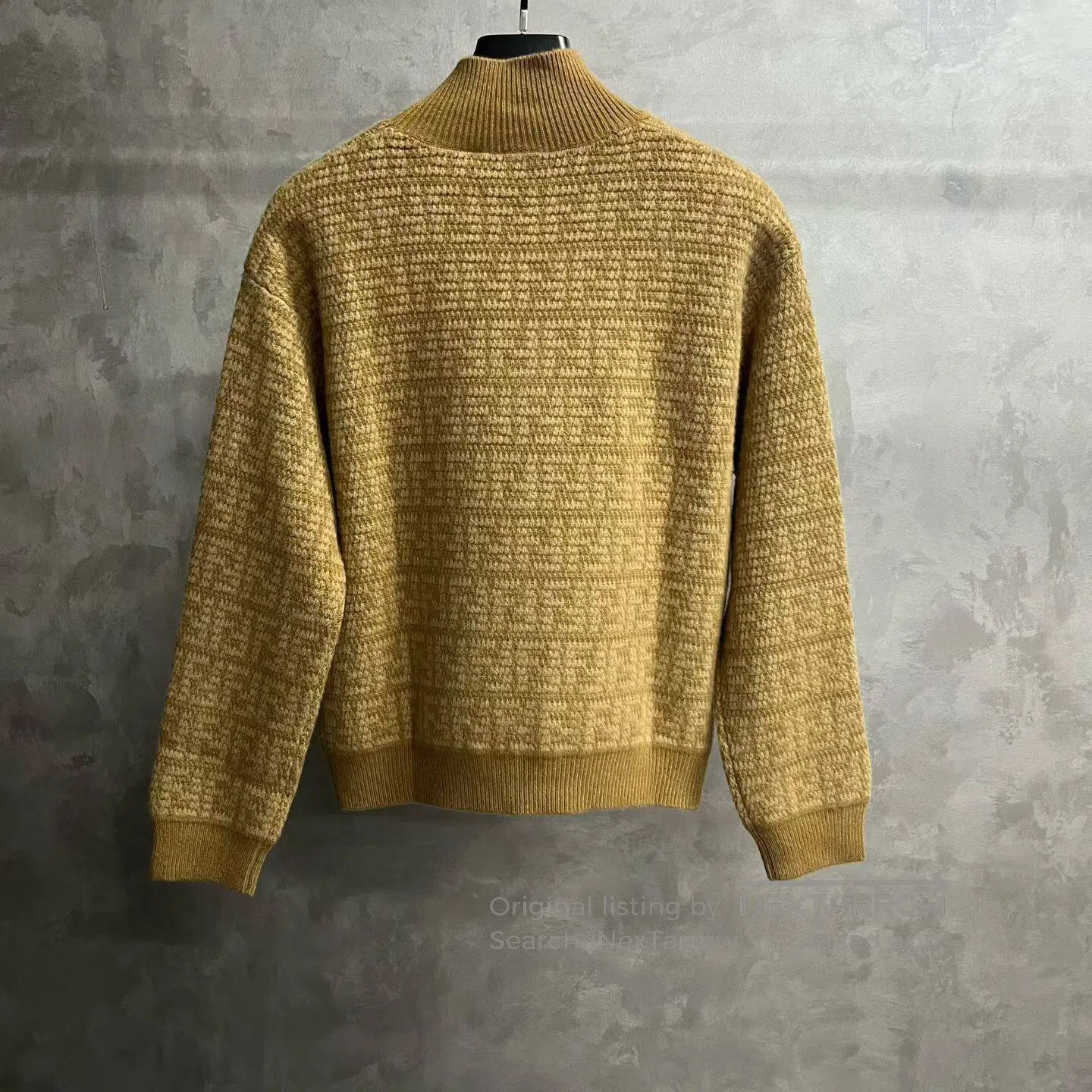Fendi FENDI Full-print high-neck long-sleeve sweater| Size US S / EU 44-46 / 1 - 5 Thumbnail