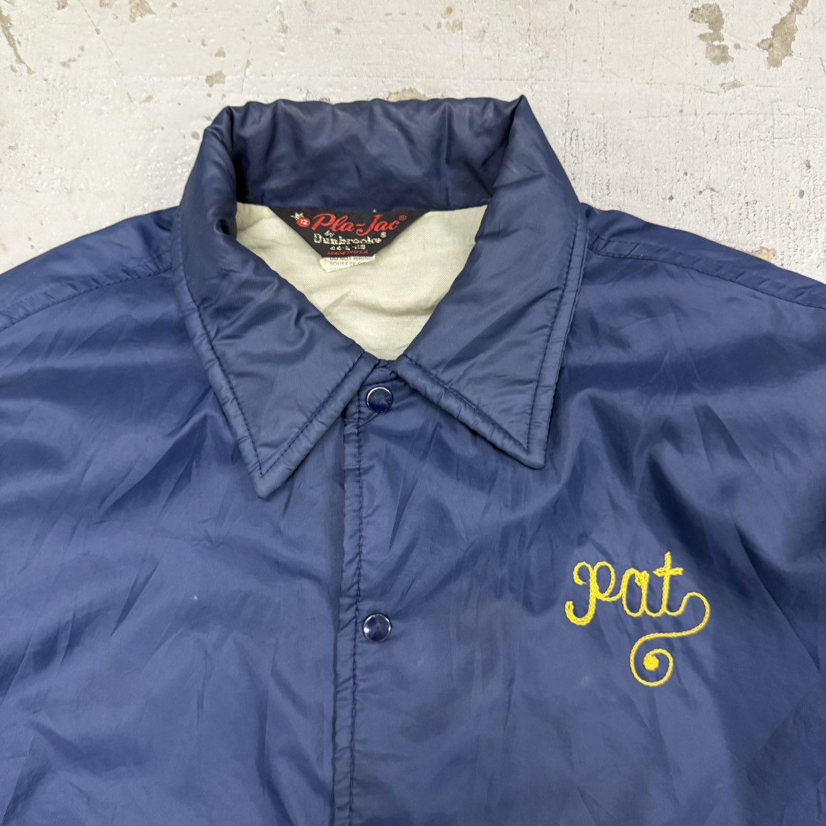 Dunbrooke 1980s Dunbrooke Chainstitch Coach Jacket Size US L / EU 52-54 / 3 - 3 Thumbnail