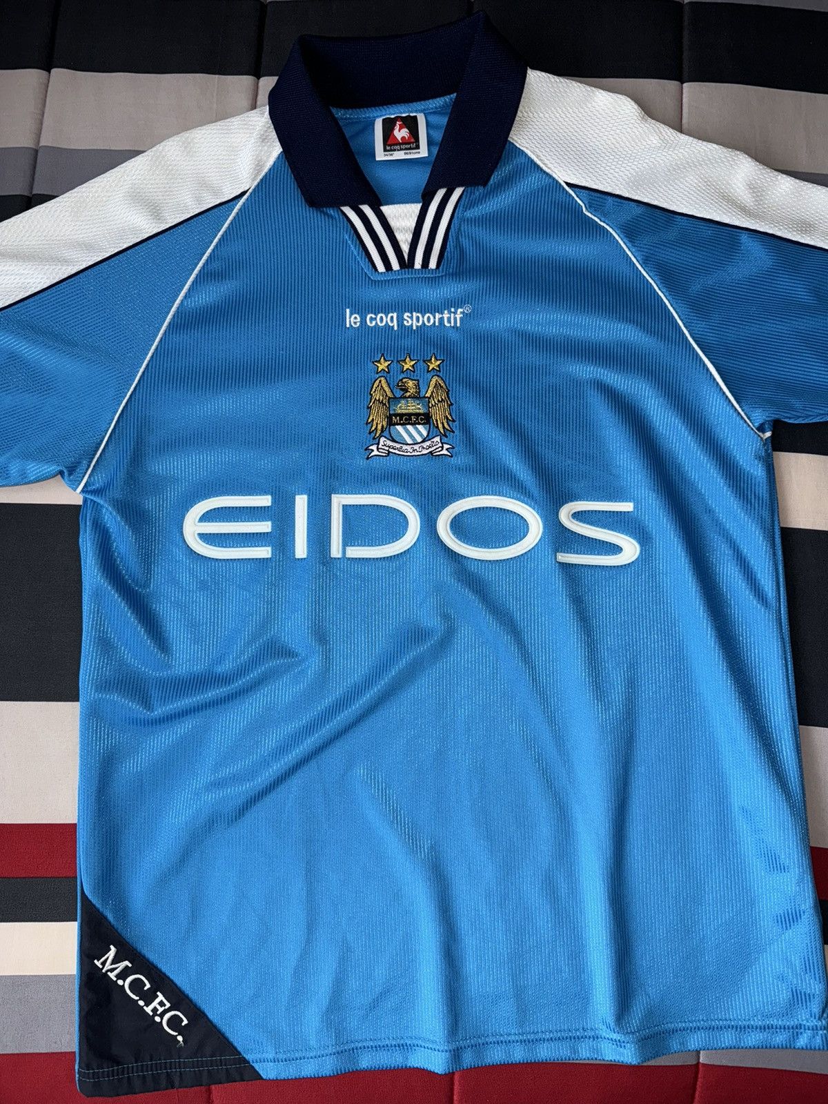 Le Coq Sportif Manchester City Home Shirt Grailed