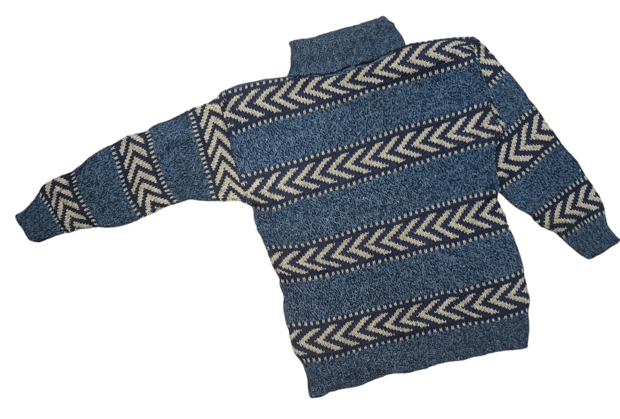 Other Vintage STUDIO MICHELLE STUART Women's Abstract Knit Sweater Size M / US 6-8 / IT 42-44 - 3 Thumbnail