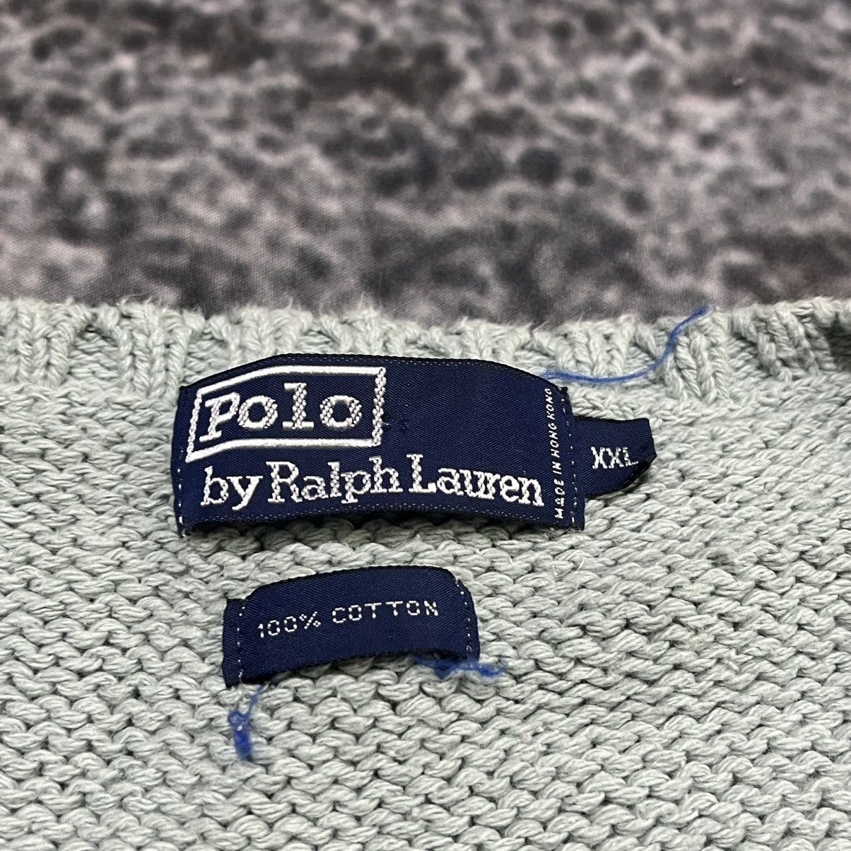 Polo Ralph Lauren Vintage Polo Ralph Lauren Small Pony Blue Cotton Vest XXL Size US XXL / EU 58 / 5 - 6 Thumbnail