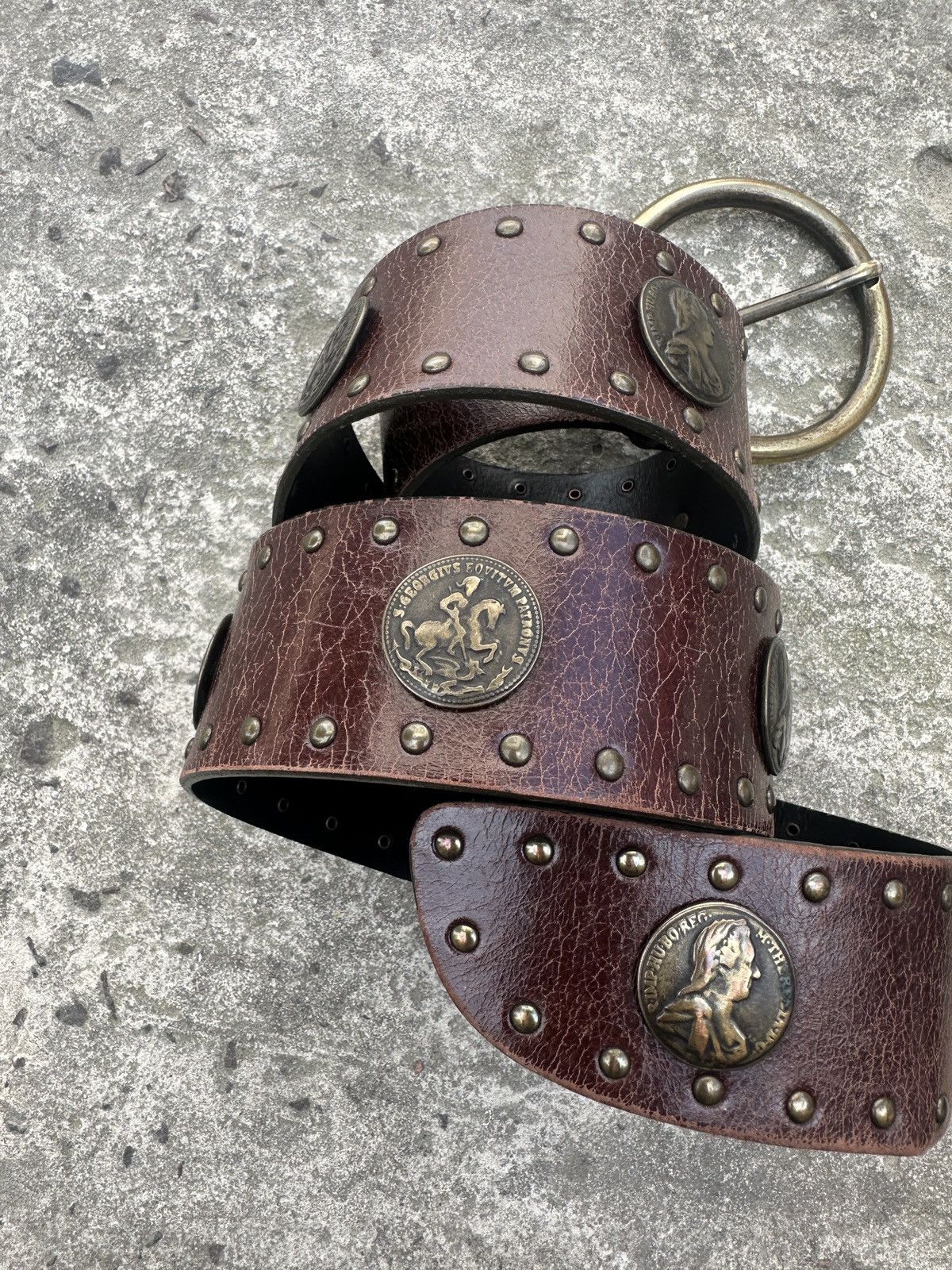 Other Y2K Vintage Coin Belts Streetwear Avant Garde Style USA Rare Size ONE SIZE - 2 Thumbnail