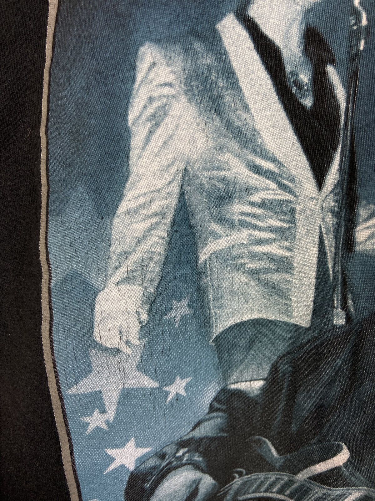 Liquid Blue Vintage Elvis Presley Liquid Blue Shirt Y2K American Legend Size US XL / EU 56 / 4 - 6 Thumbnail