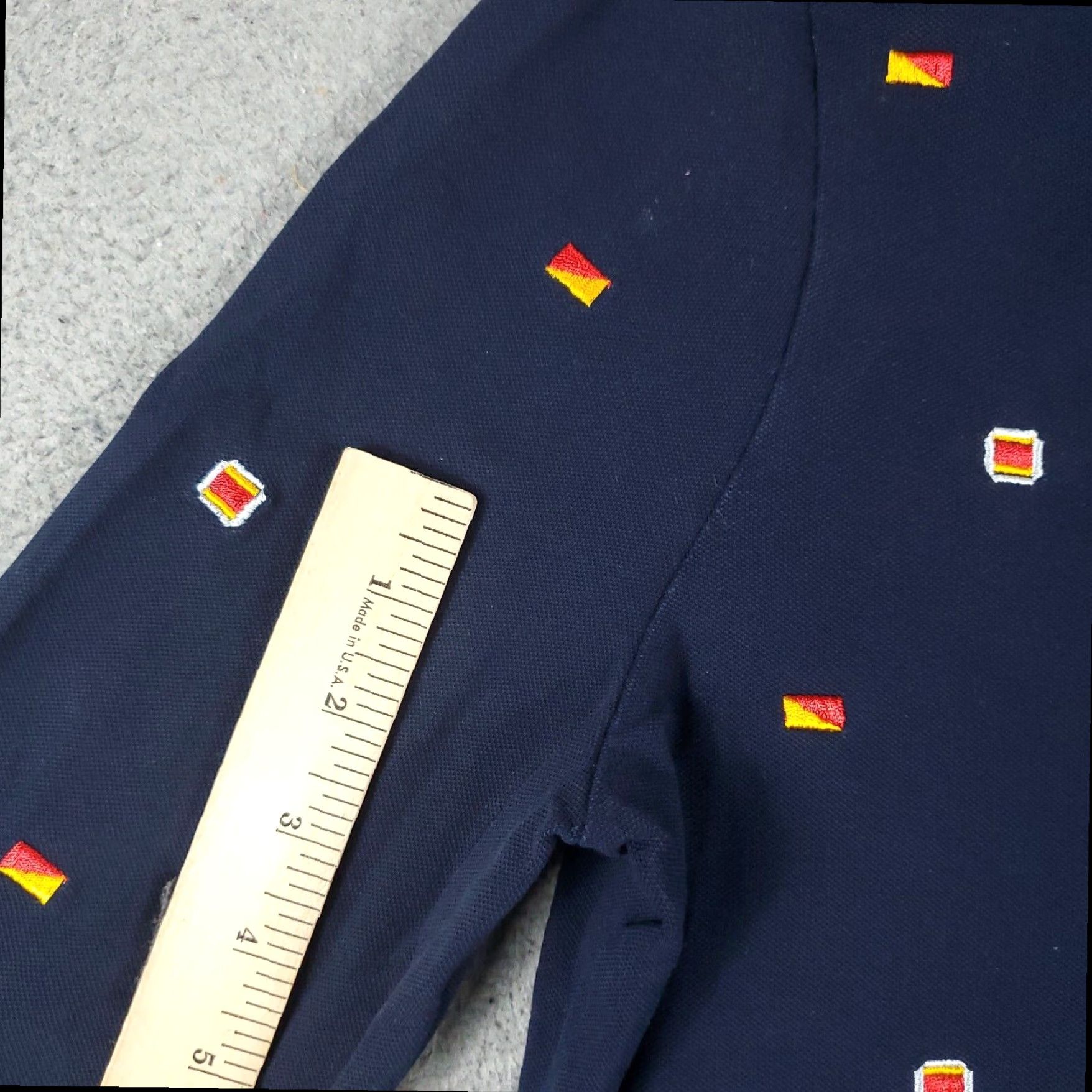 Nautica Nautica Womens Polo Shirt Blue Medium Long Sleeve Collared Button Front Cotton Size M / US 6-8 / IT 42-44 - 5 Thumbnail