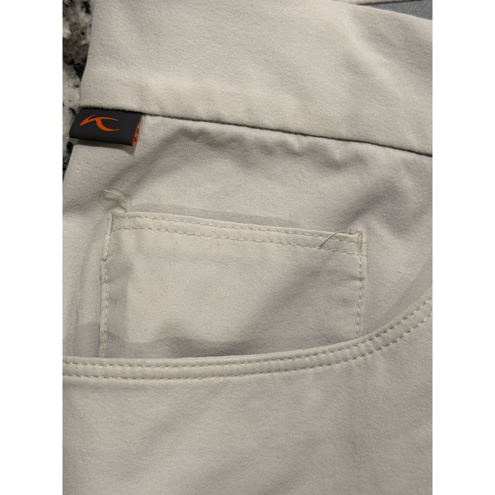 KJUS KJUS Pants Men’s 34x29.5 Beige Iver Tailored Fit Stretch Golf 5-Pocket Mens Size US 34 / EU 50 - 3 Thumbnail