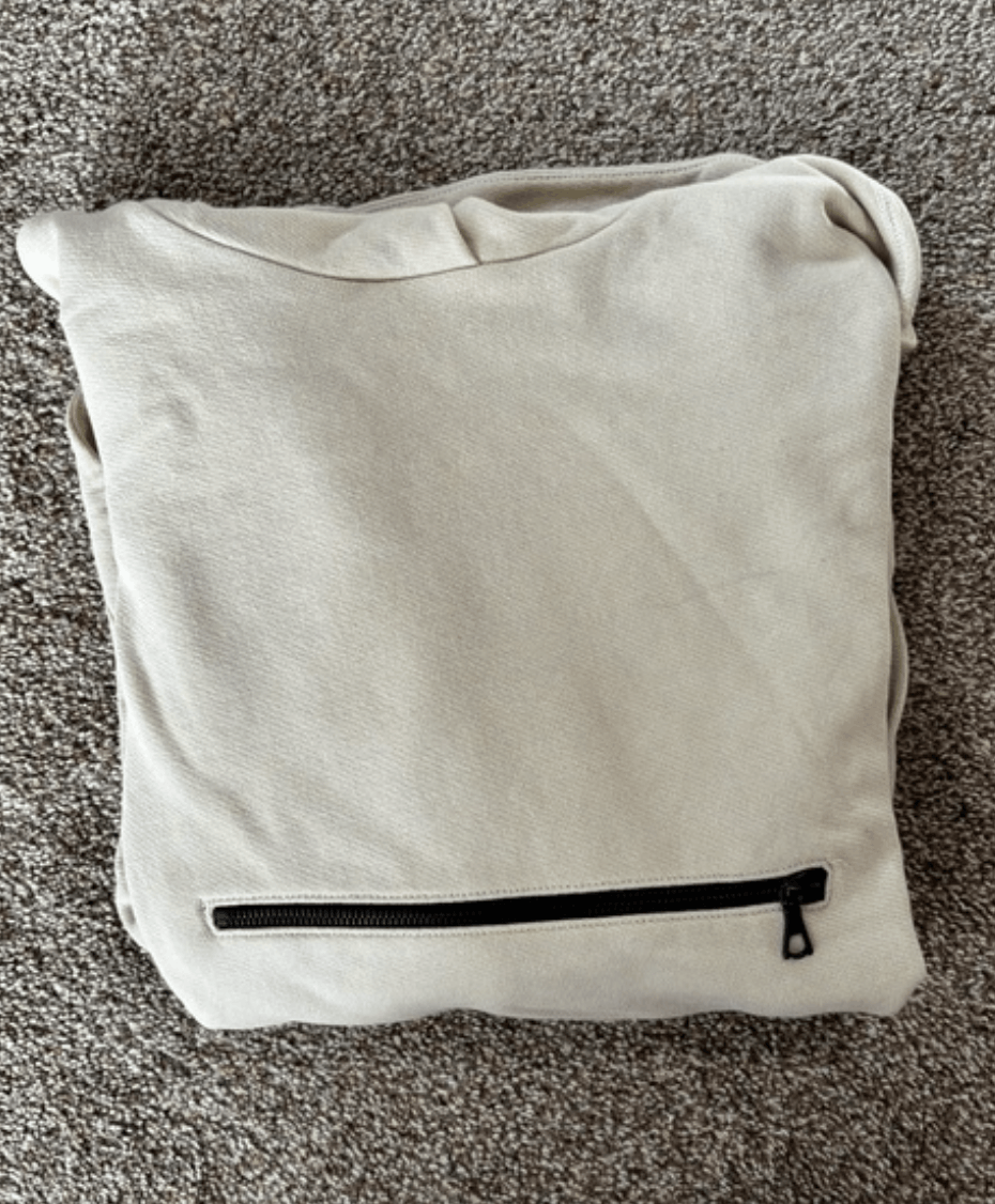 John Elliott John Elliott Beige Zip Pocket Women`s Hoodie Size 1 Size S / US 4 / IT 40 - 2 Thumbnail