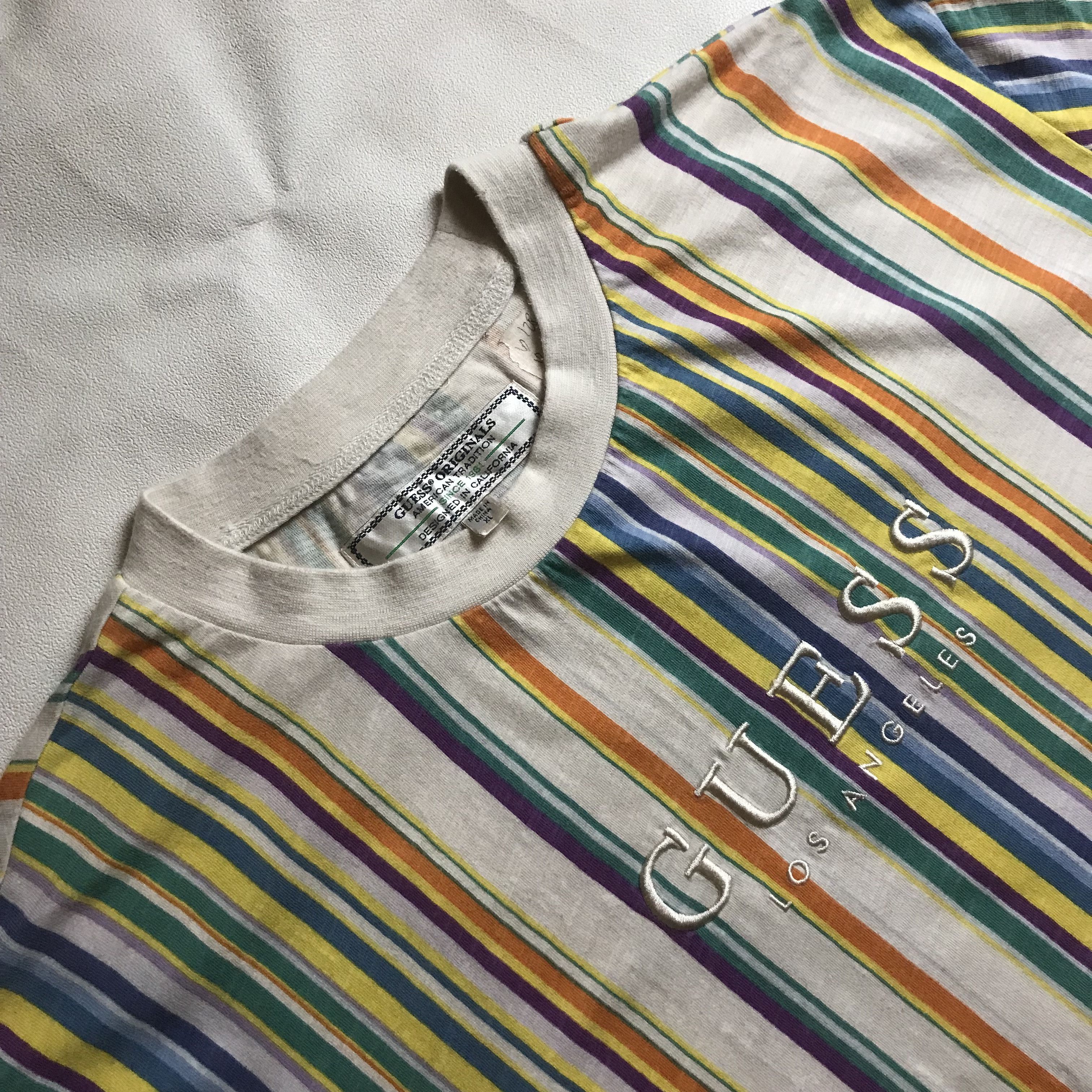 A$AP Rocky × Guess Vintage guess striped Size US XL / EU 56 / 4 - 2 Thumbnail