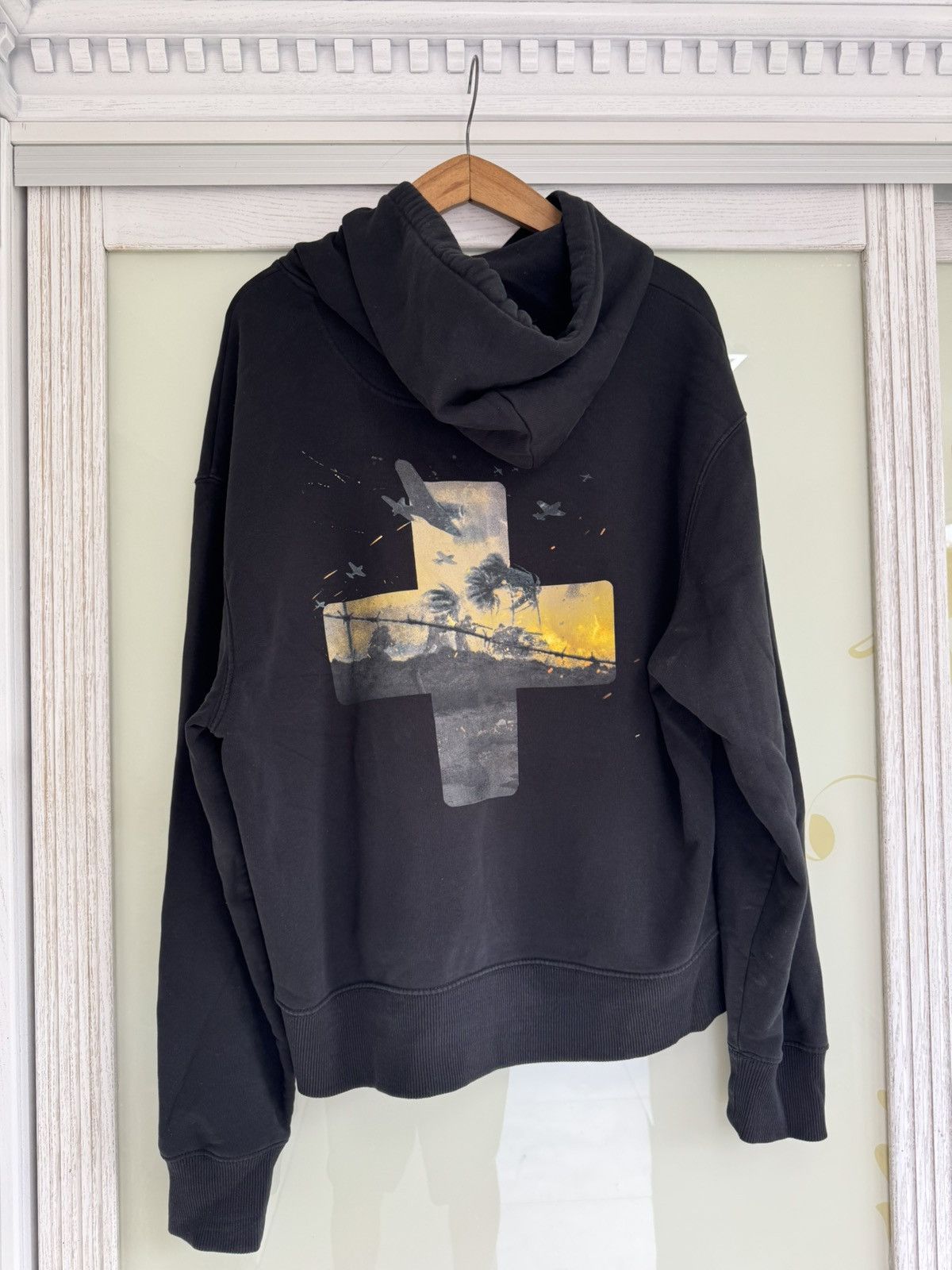 Places + Faces Places + Faces Black War Logo Hoodie Size US L / EU 52-54 / 3 - 1 Thumbnail