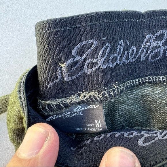 Designer × Eddie Bauer NWT EDDIE BAUER OLIVE GREEN SWEATPANTS SZ MEDIUM M Size US 30 / EU 46 - 7 Thumbnail