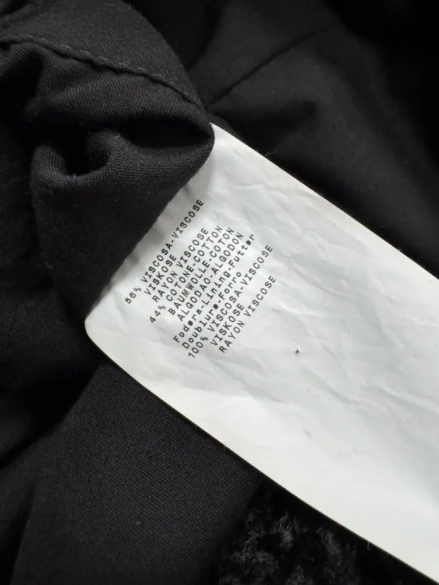 Emporio Armani AW2010 Emporio Armani Faux Fur Horizontal Zip Black Jacket Size US M / EU 48-50 / 2 - 9 Thumbnail