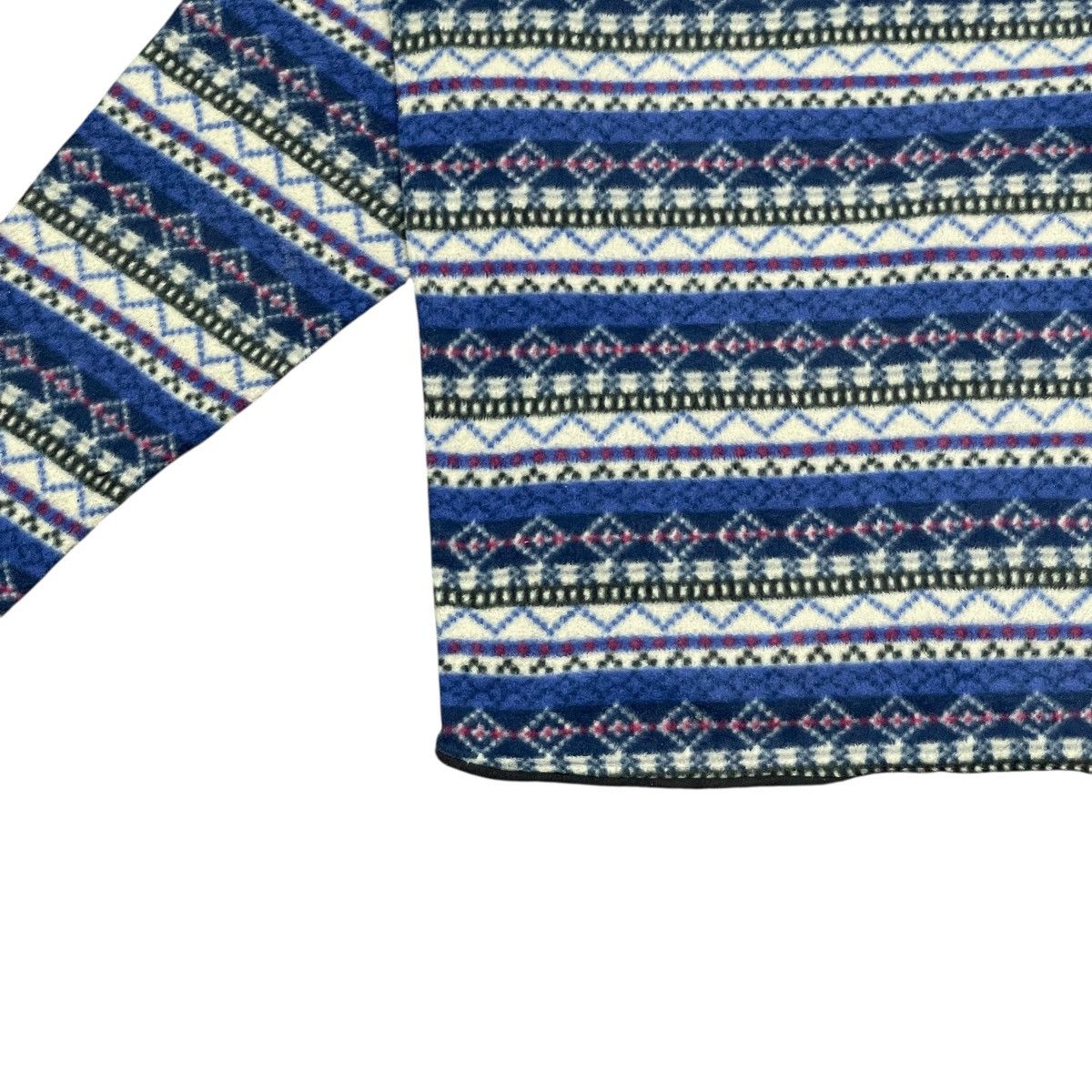 Montbell Vintage Mont-Bell Climaplus100 Print Fleece Sherpa Jacket Size US L / EU 52-54 / 3 - 17 Thumbnail
