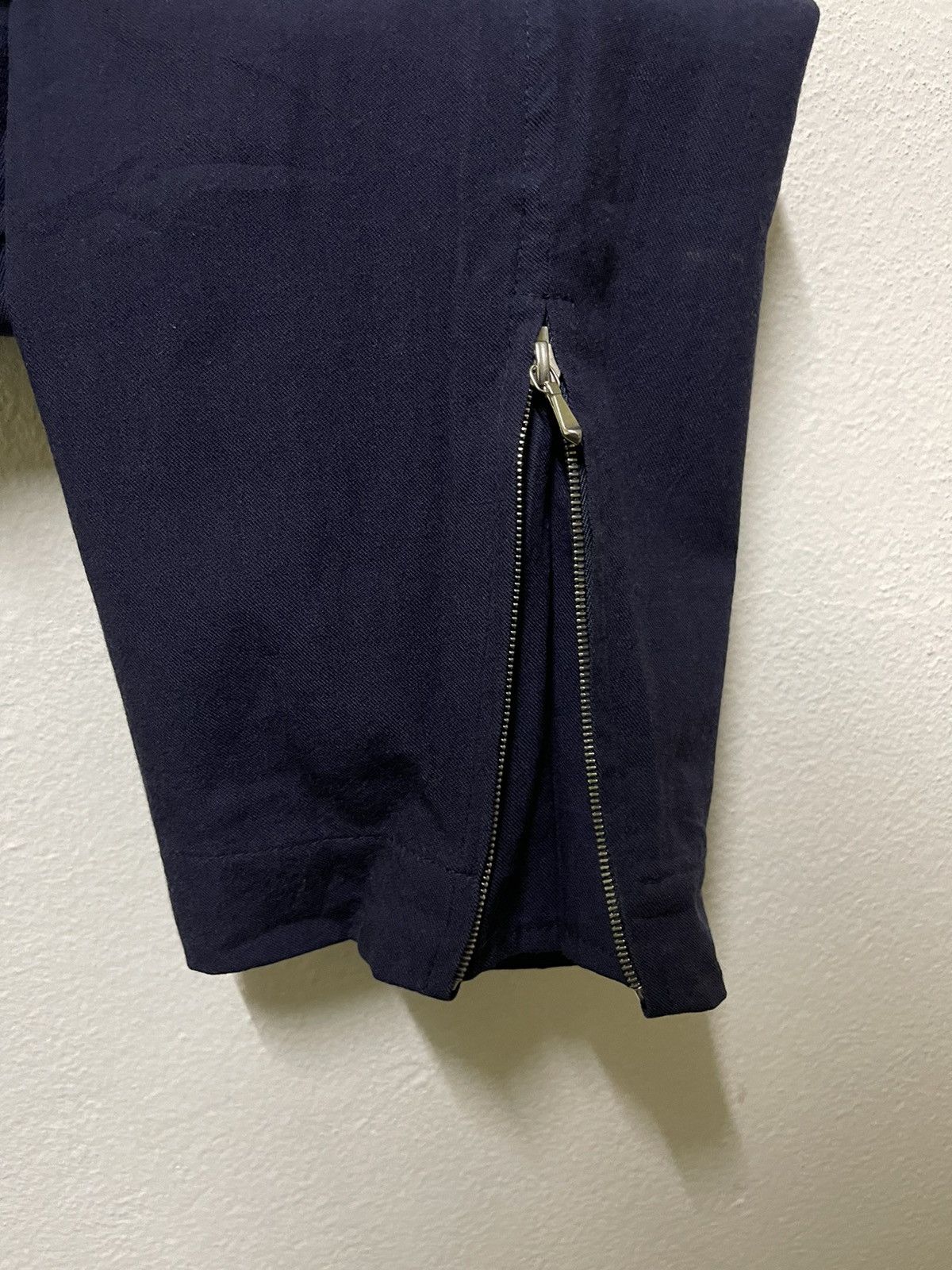 Katharine Hamnett London × Vintage Katharine Hamnett 90s Wool Pants Size 30" / US 8 / IT 44 - 15 Thumbnail