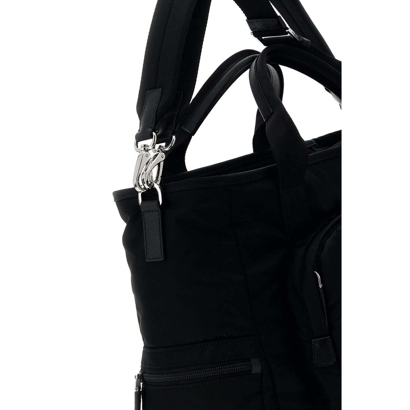 Prada PRADA Black Tote Bag New & Authentic Size ONE SIZE - 4 Thumbnail