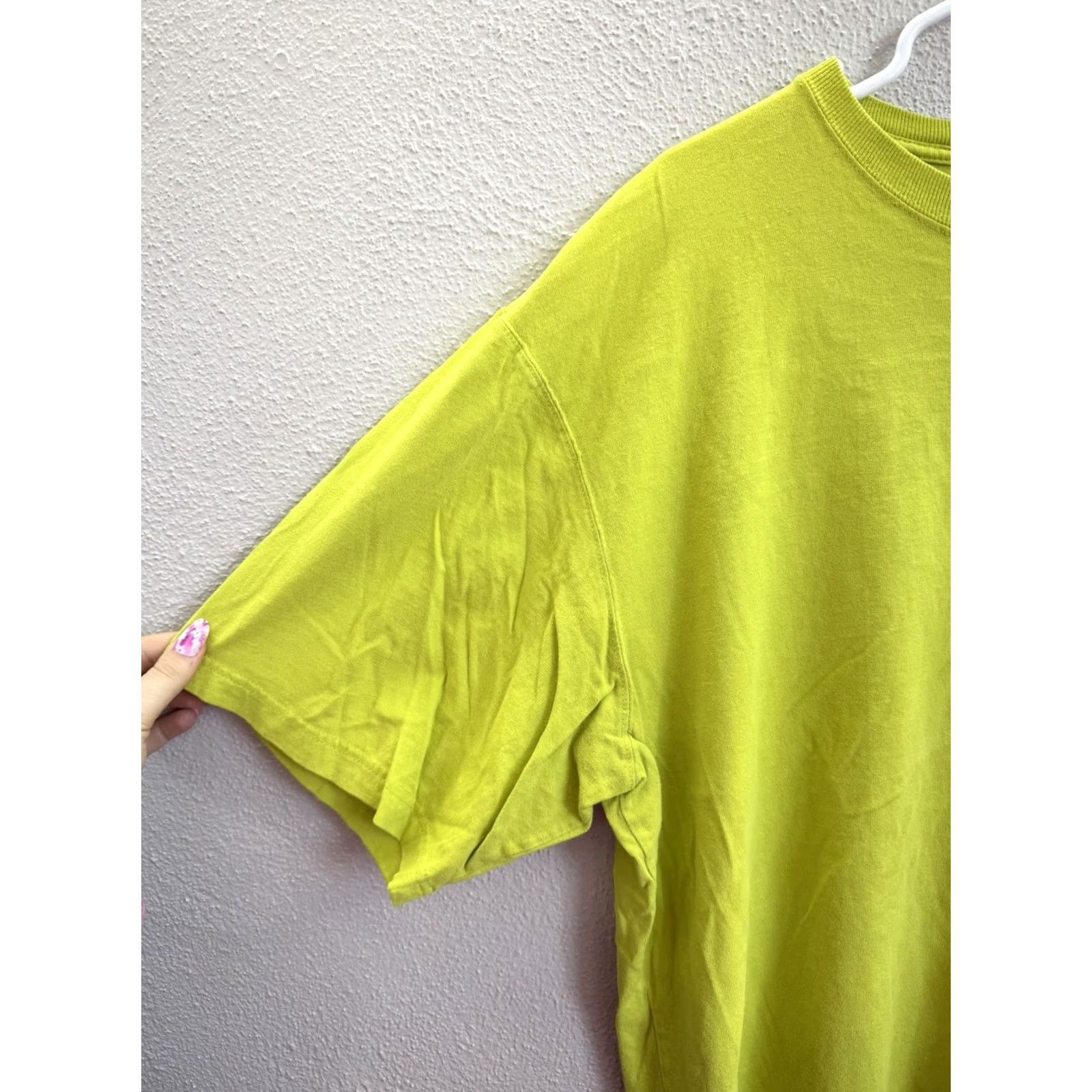 Carhartt Carhartt Mens T-Shirt XL Original Fit Lime Green Pocket Short Sleeve Shirt Mens XL Green Pocket Size US XL / EU 56 / 4 - 2 Thumbnail