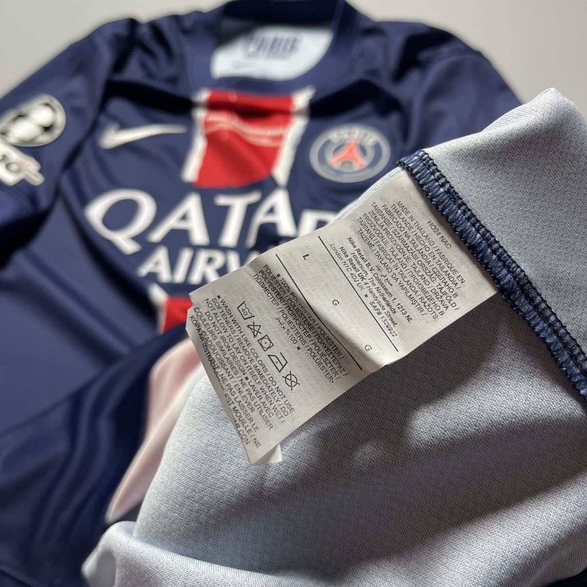 Nike NWT PSG NIKE 2024/2025 FOOTBALL HOME JERSEY #14 DESIRE DOUE Size US L / EU 52-54 / 3 - 11 Thumbnail