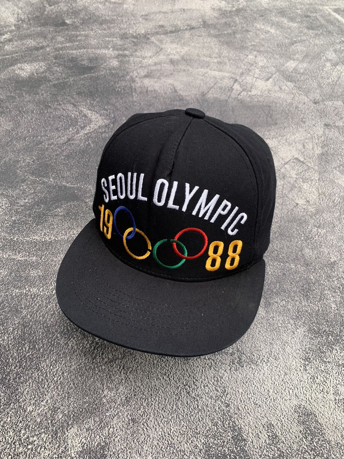 Vintage Vintage 80s Seoul Korean 1988 Olympics Snapback hat Size ONE SIZE - 2 Thumbnail