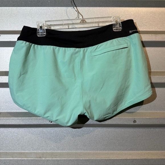 Hurley Hurley Phantom Women's Aqua and Black Athletic Shorts Size 28" / US 6 / IT 42 - 3 Thumbnail