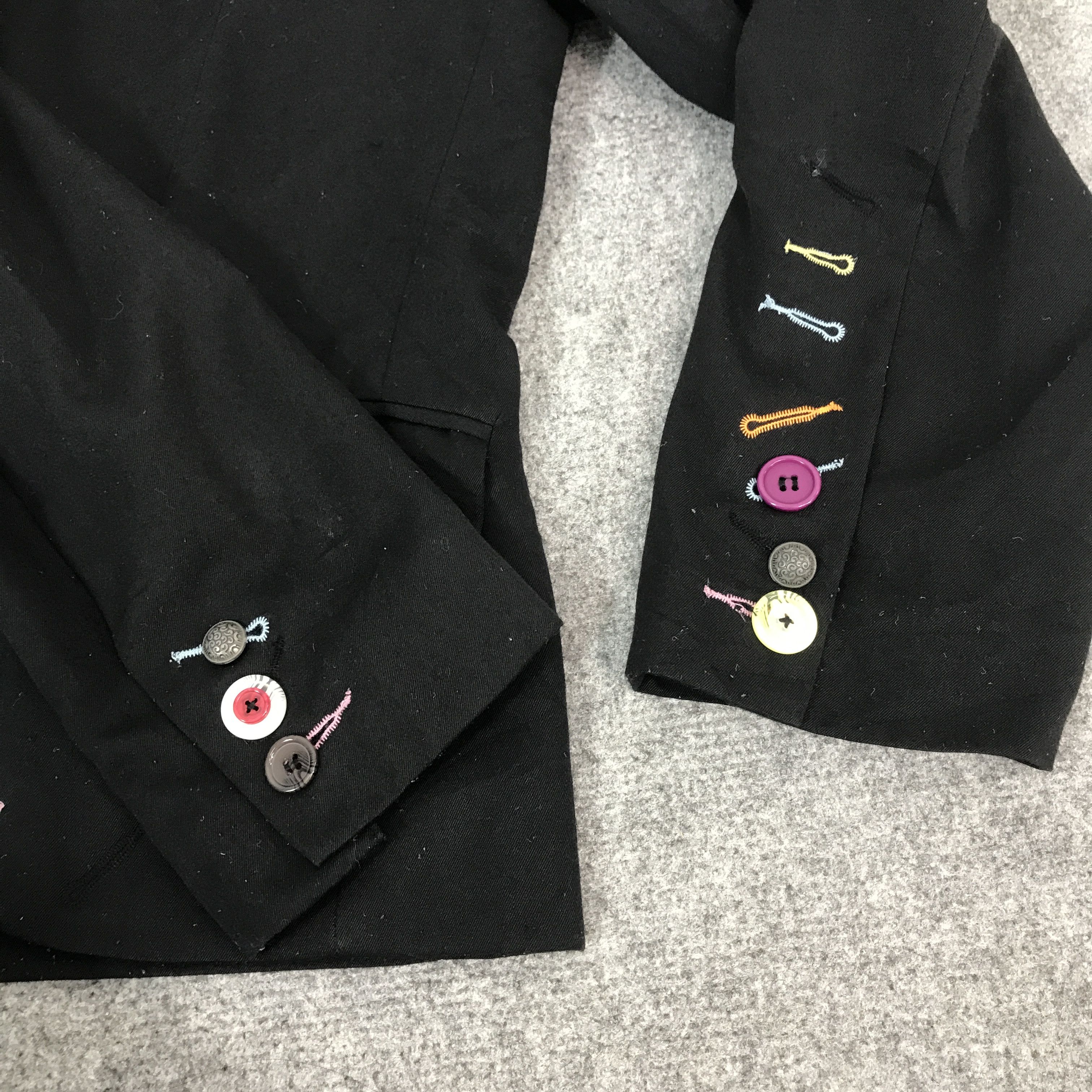 Japanese Brand Japan authentic multibutton design blazer jacket K61B25 Size US M / EU 48-50 / 2 - 7 Thumbnail