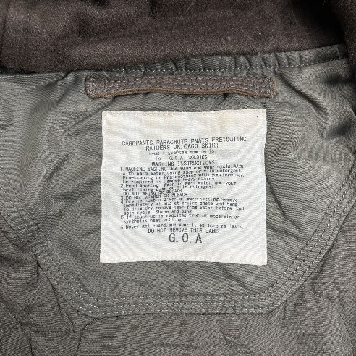 If Six Was Nine 2000s GOA - Fur Hoodie Apocalypse Style Parka Jacket Size US M / EU 48-50 / 2 - 11 Thumbnail