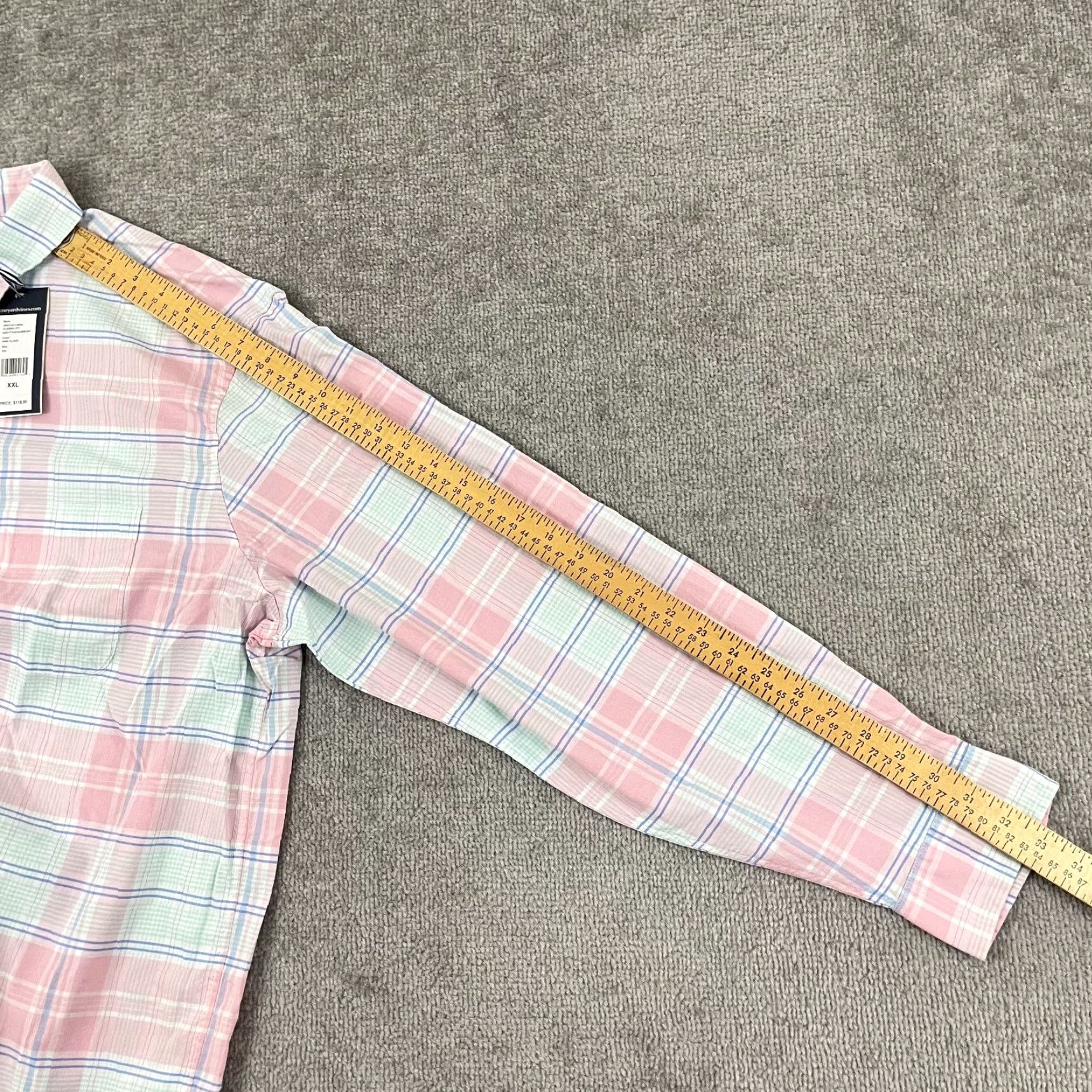 Vineyard Vines VINTAGE Vineyard Vines Button-Down Shirt Men 2XL Plaid Cotton Casual Classic Size US XXL / EU 58 / 5 - 6 Thumbnail