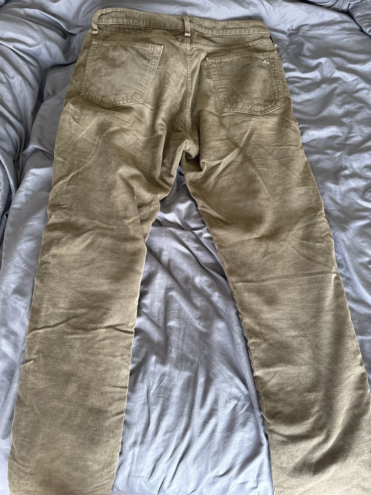 Rag & Bone Corduroy Rag and Bone Forresty Green pants Size US 32 / EU 48 - 1 Thumbnail
