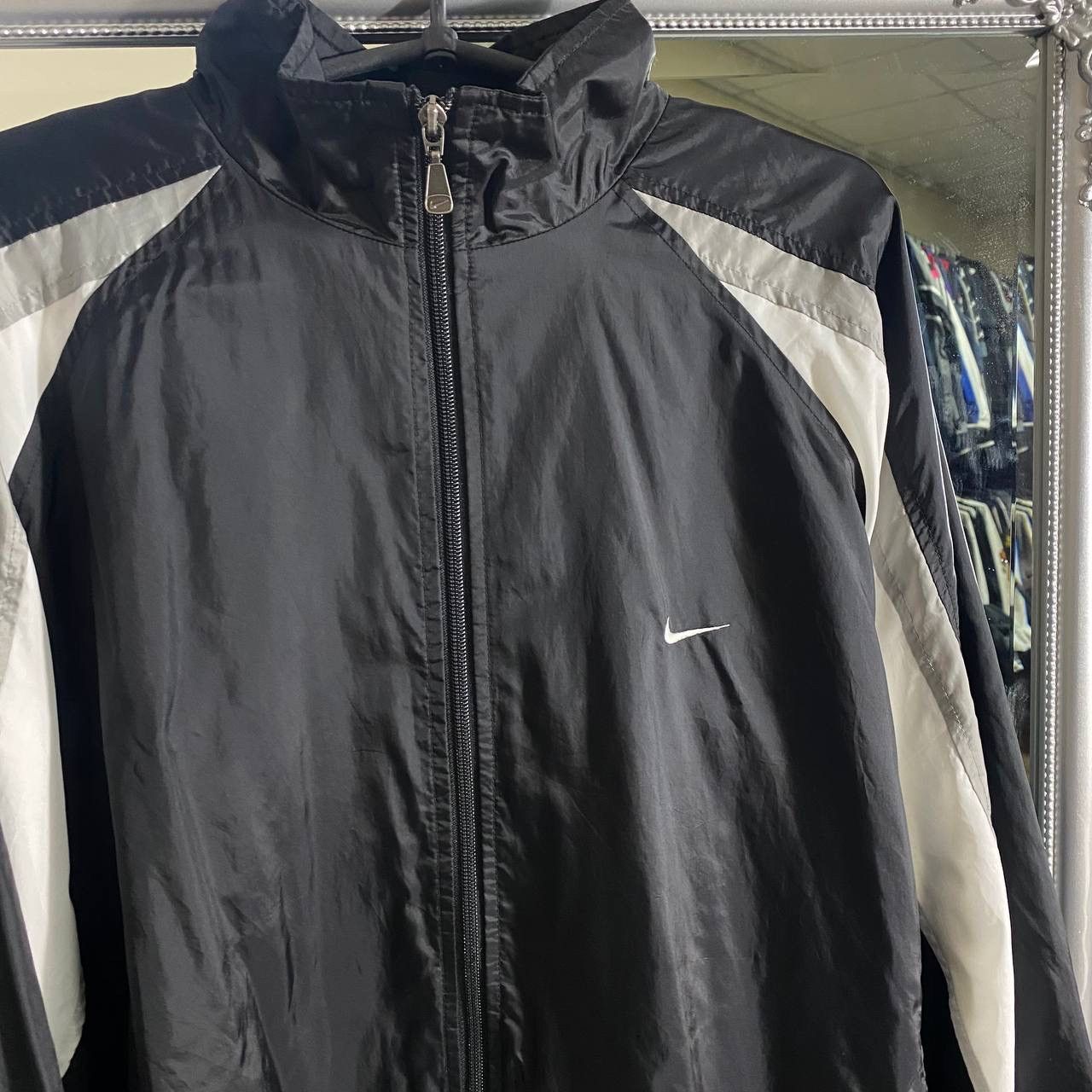 Nike Vintage Nike Track Jacket Light Nylon 90s Size US XL / EU 56 / 4 - 4 Thumbnail