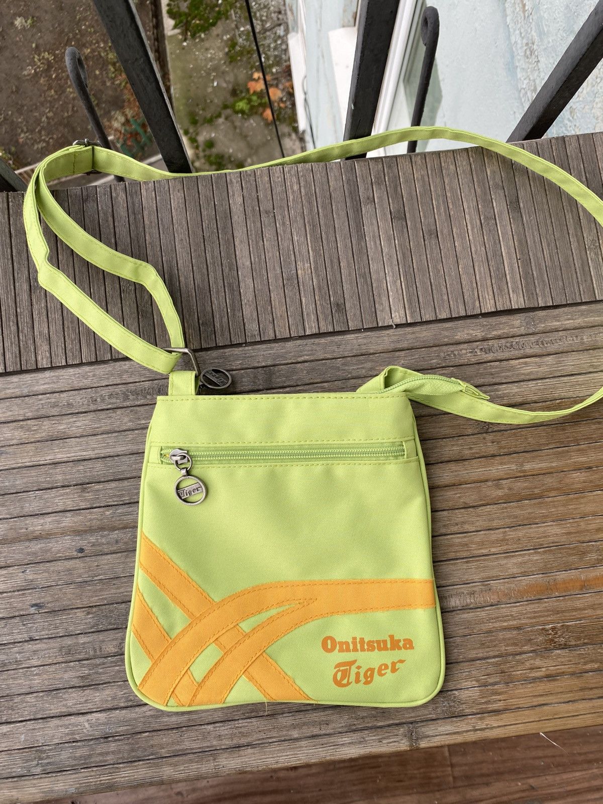 Asics x Onitsuka Tiger Bag Messenger in Green, Men's