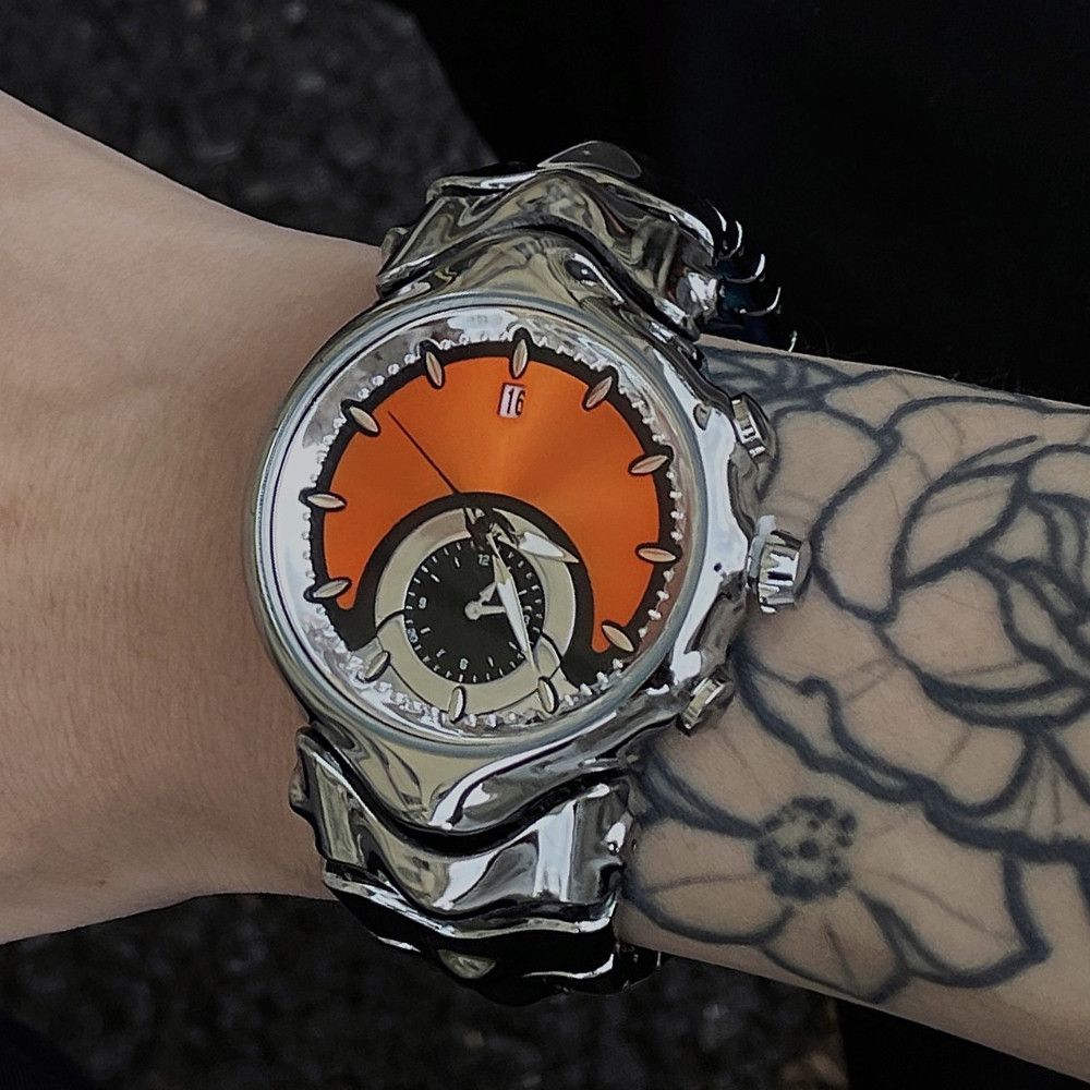 Vintage Retro Y2K Creative Business Fashion Quartz Watch Size ONE SIZE - 2 Thumbnail