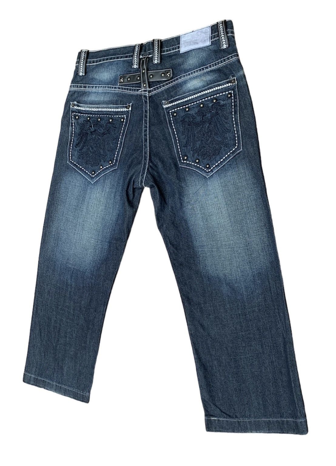 Other Black Carpet Baggy Denim Pants Size US 34 / EU 50 - 5 Thumbnail