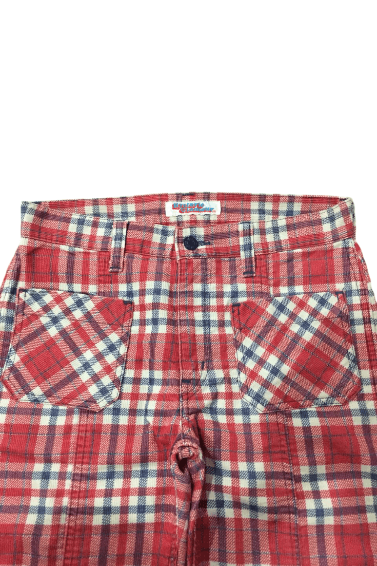Hysteric Glamour Vintage flared hysteric glamour plaid grunge style Size 29" - 3 Thumbnail