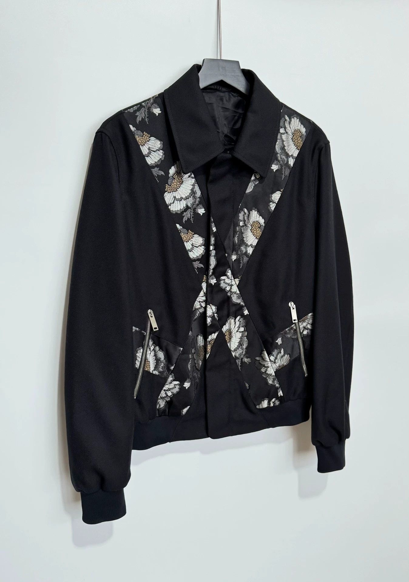 McQ Alexander McQueen Alexander McQueen Floral Jacquard Wool Jacket 54 Size US L / EU 52-54 / 3 - 3 Thumbnail