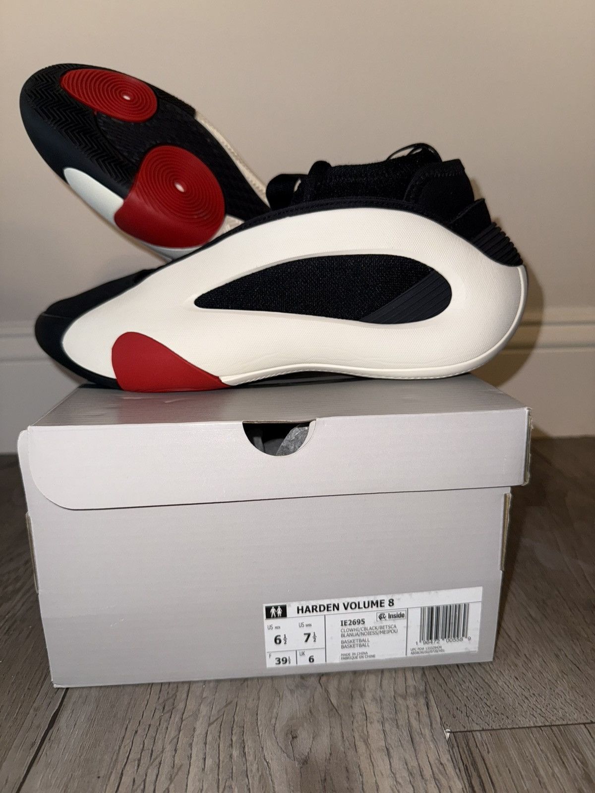 Adidas Harden Volume 8 Size US 6.5 / EU 39-40 - 7 Thumbnail