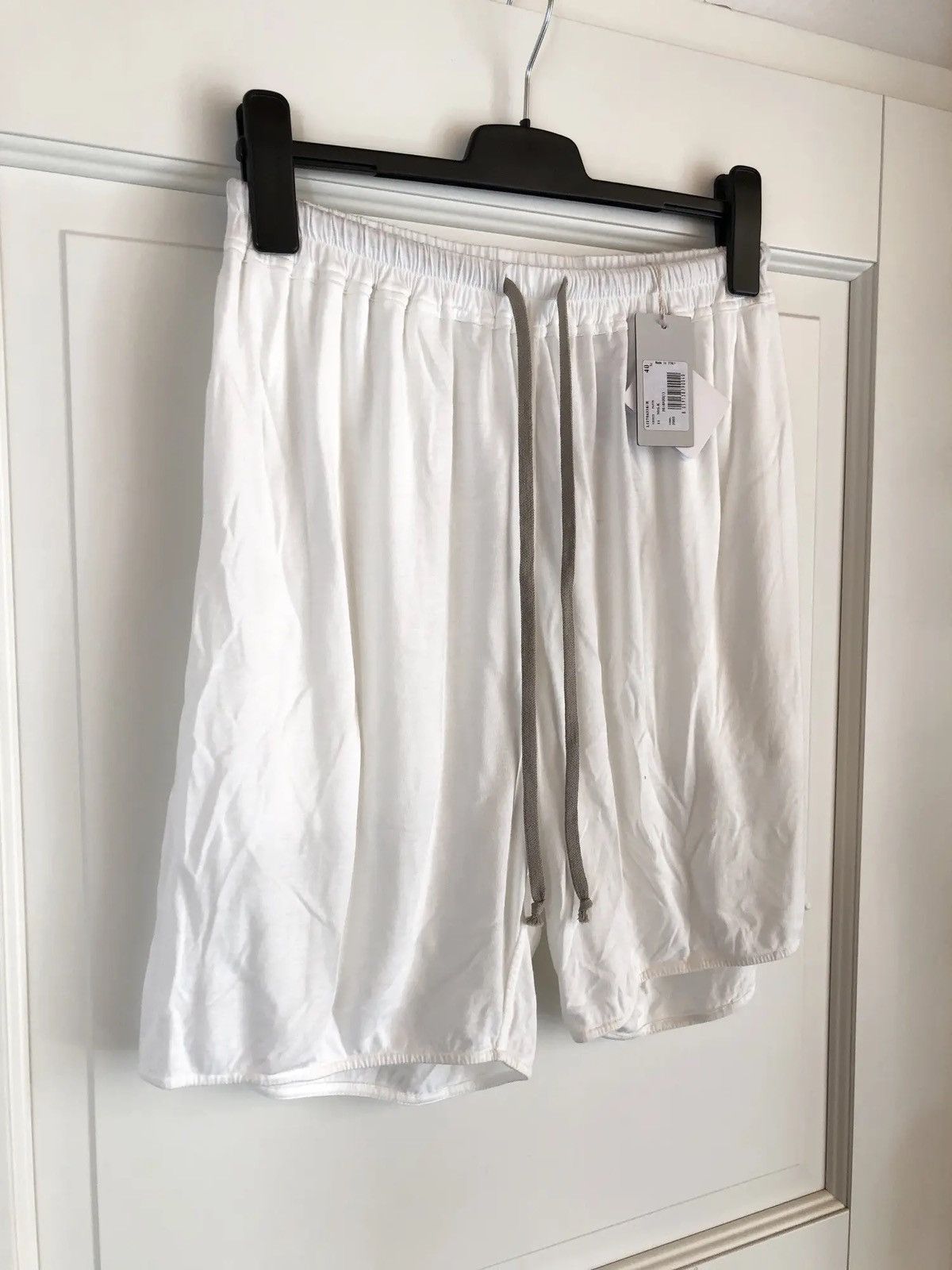 Rick Owens Rick Owens Lilies S/S 2017 White Shorts Drawstring NEW Size 27" / US 4 / IT 40 - 4 Thumbnail