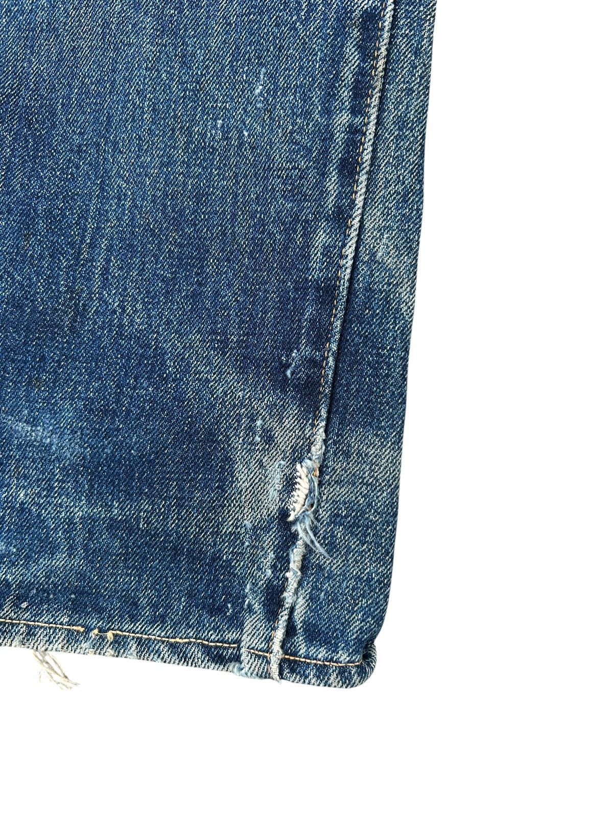 Kapital Thrashed Vintage Denime Selvedge Denim Jeans Size US 30 / EU 46 - 11 Thumbnail