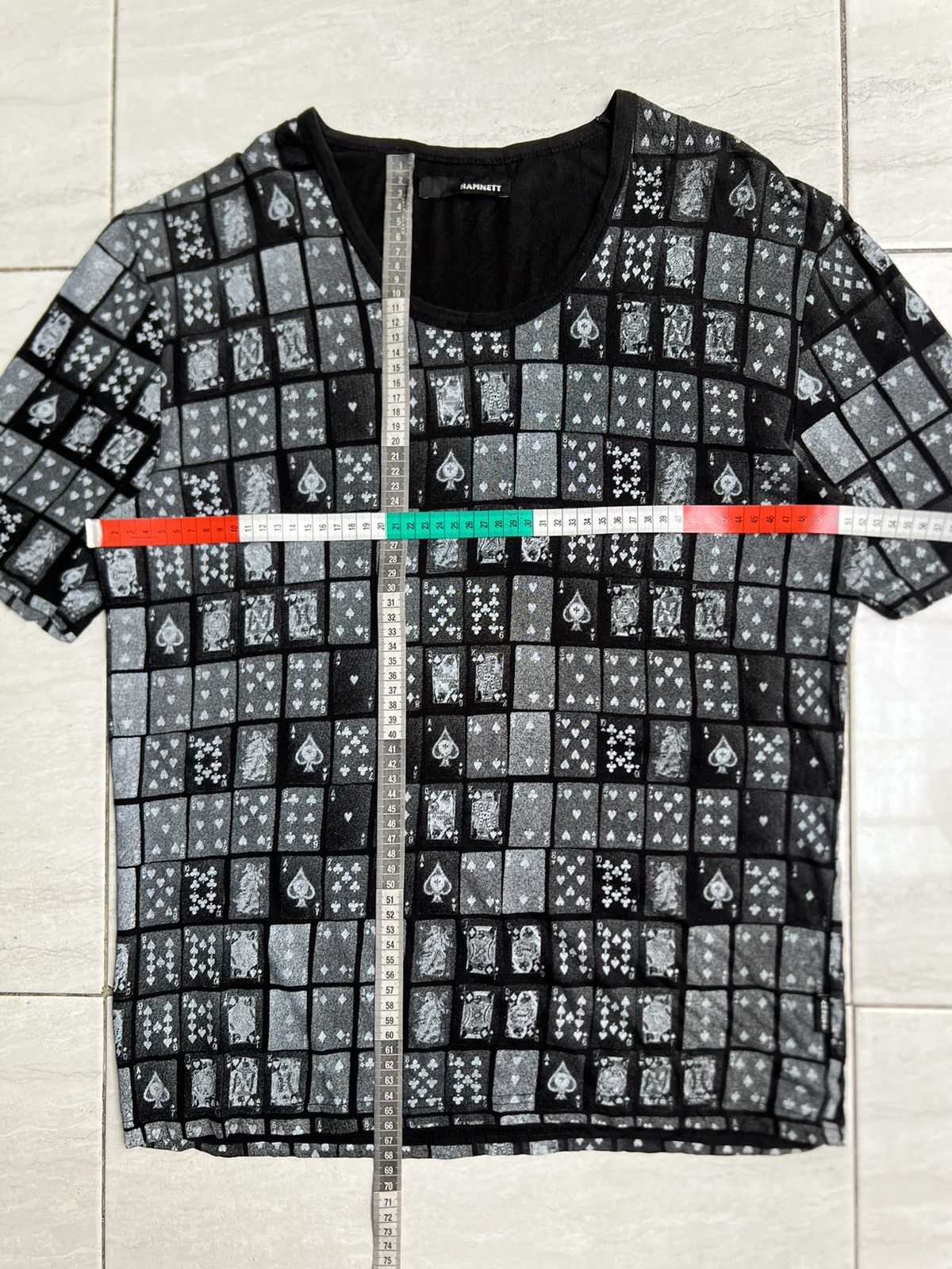 Katharine Hamnett London HAMNETT Playing Card Print T-shirt Size US M / EU 48-50 / 2 - 2 Thumbnail