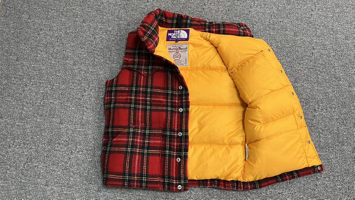 The North Face Purple Label The North Face Purple Label x Harris Tweed Tartan Wool Vest Size US XS / EU 42 / 0 - 4 Thumbnail