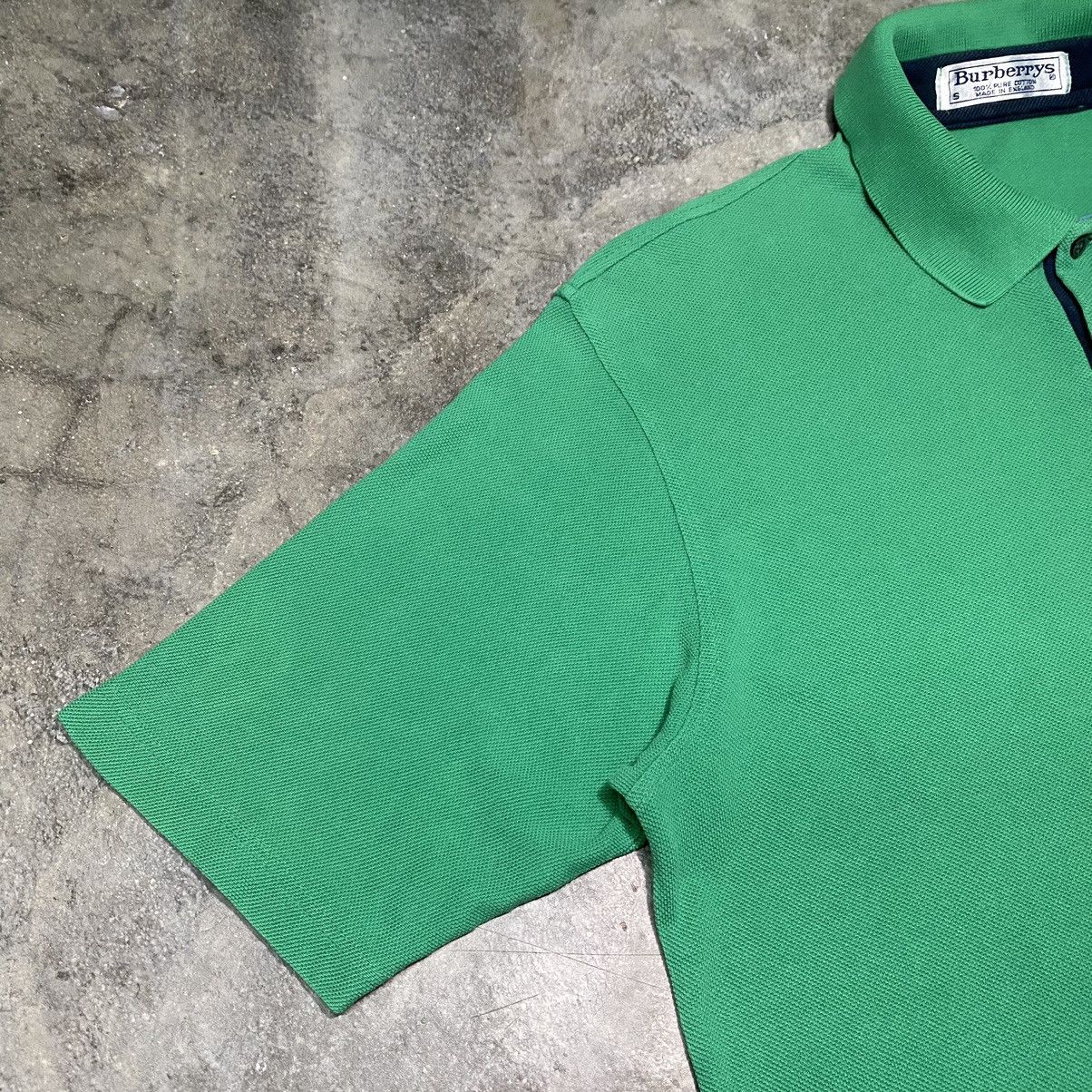Burberry Vintage Burberrys Polo T Shirt Made in England Size US M / EU 48-50 / 2 - 4 Thumbnail