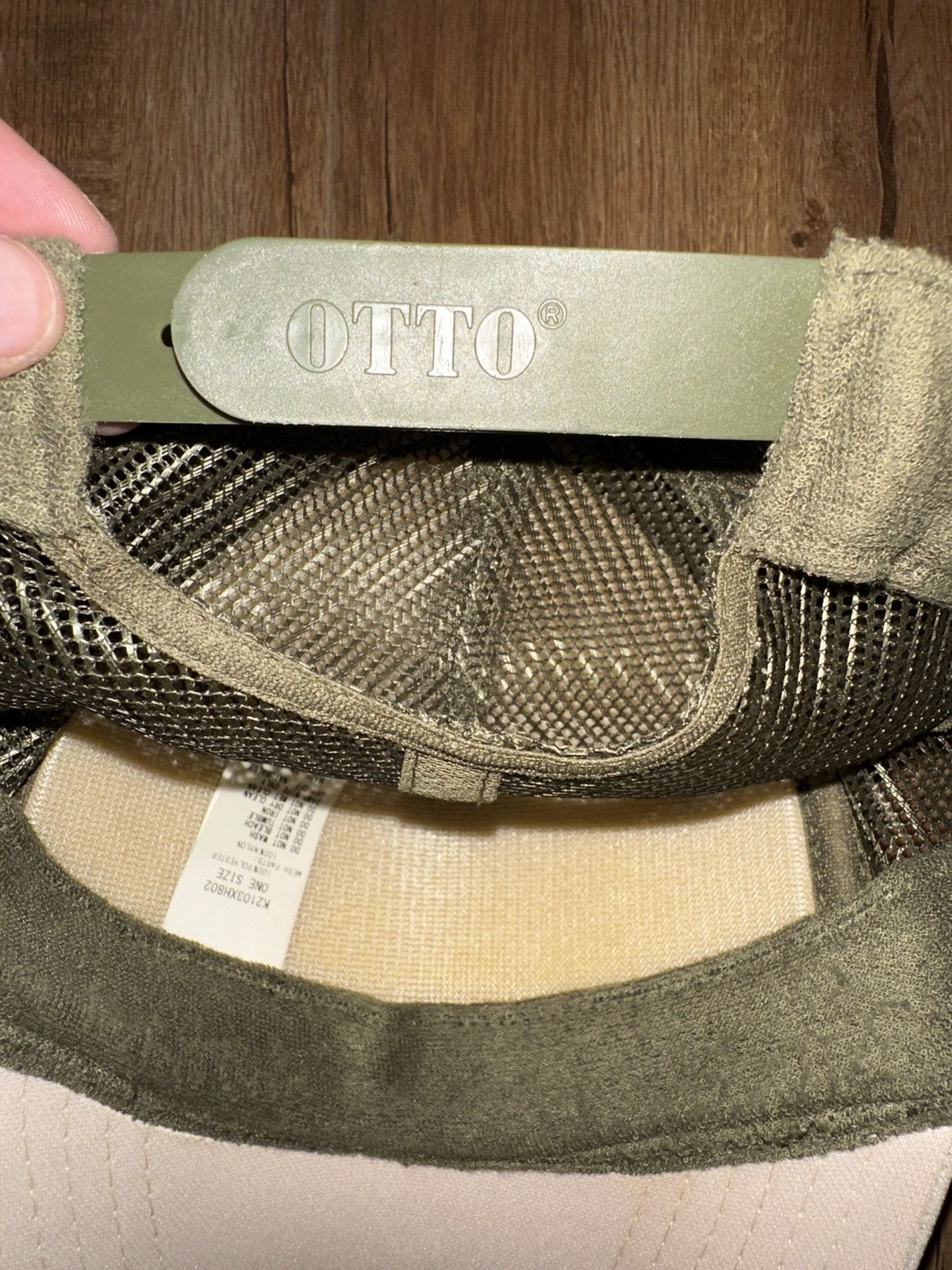Kapital Kountry Kapital Knee Kid On The Block Track Trucker Hat Olive Size ONE SIZE - 11 Thumbnail