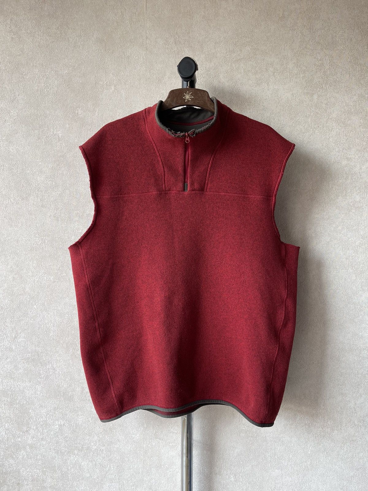 Arc'teryx 90s Arc’teryx Polartec Half Zip Fleece Vest Outdoor Handmade Size US XL / EU 56 / 4 - 1 Thumbnail