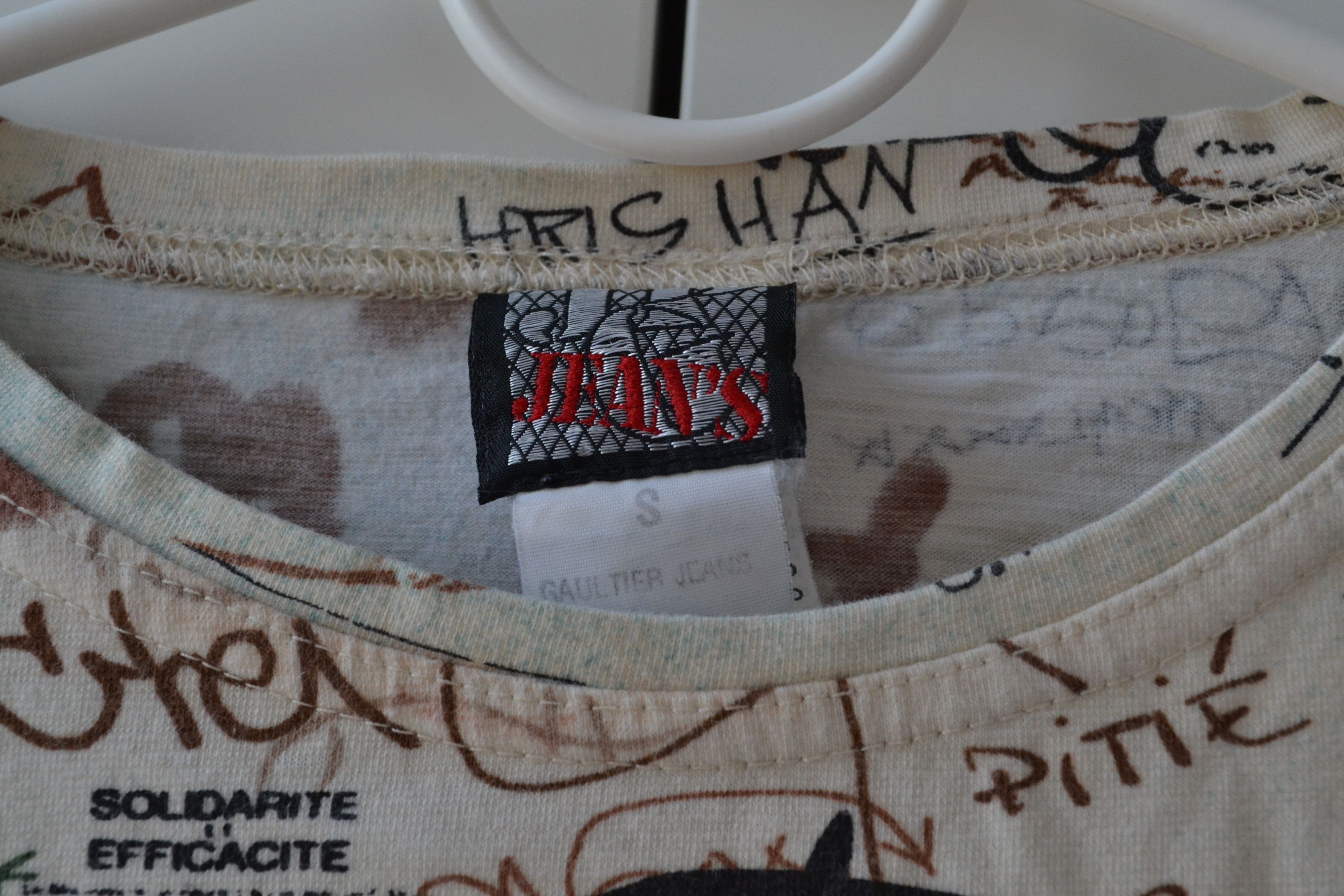 Jean Paul Gaultier Jean Paul Gaultier Sweater Long Sleeve '94 Graffiti Print Size US S / EU 44-46 / 1 - 6 Thumbnail