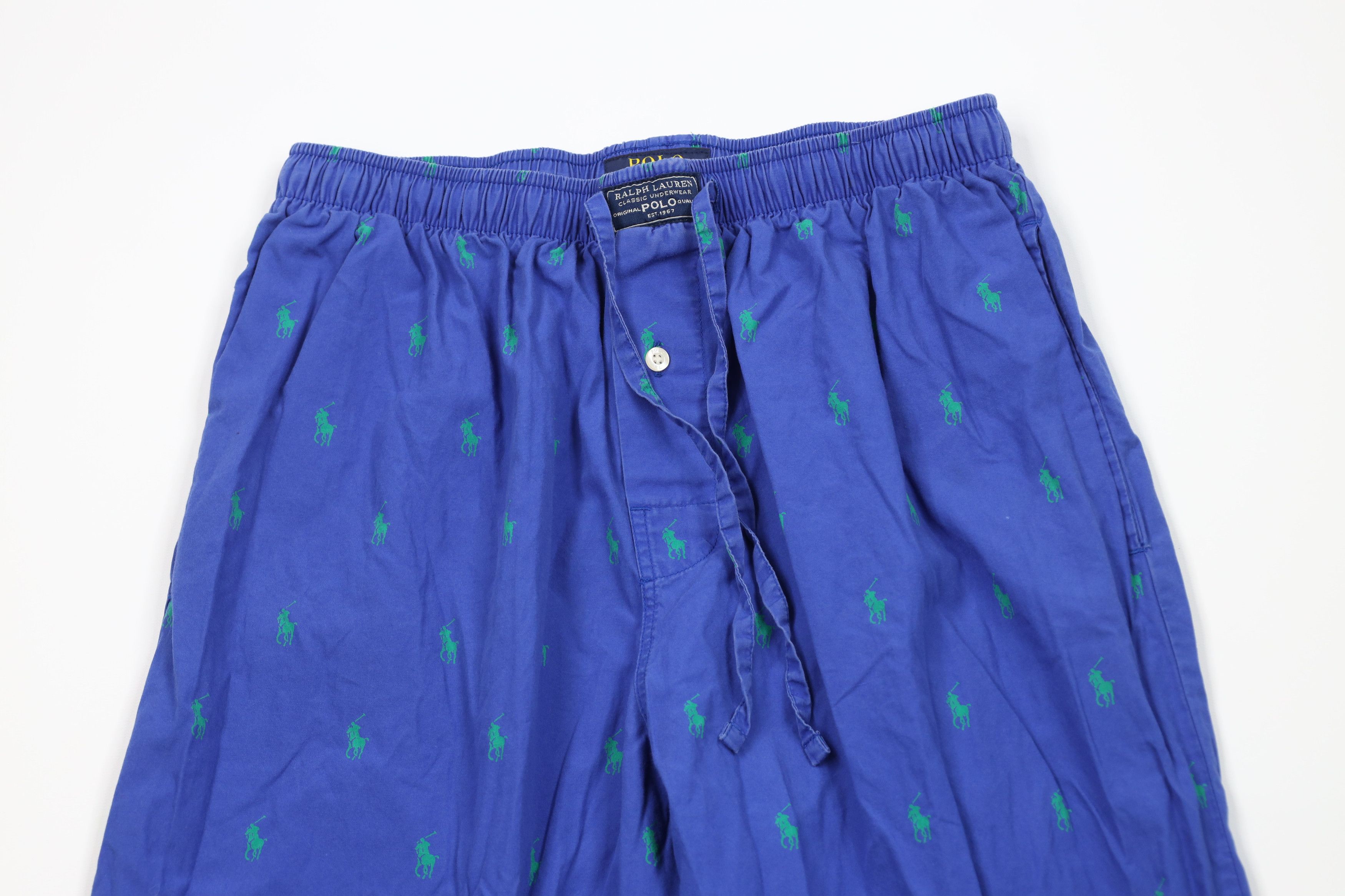 Ralph Lauren Vintage Ralph Lauren All Over Print Wide Leg Pants Pajamas Size US 34 / EU 50 - 2 Thumbnail