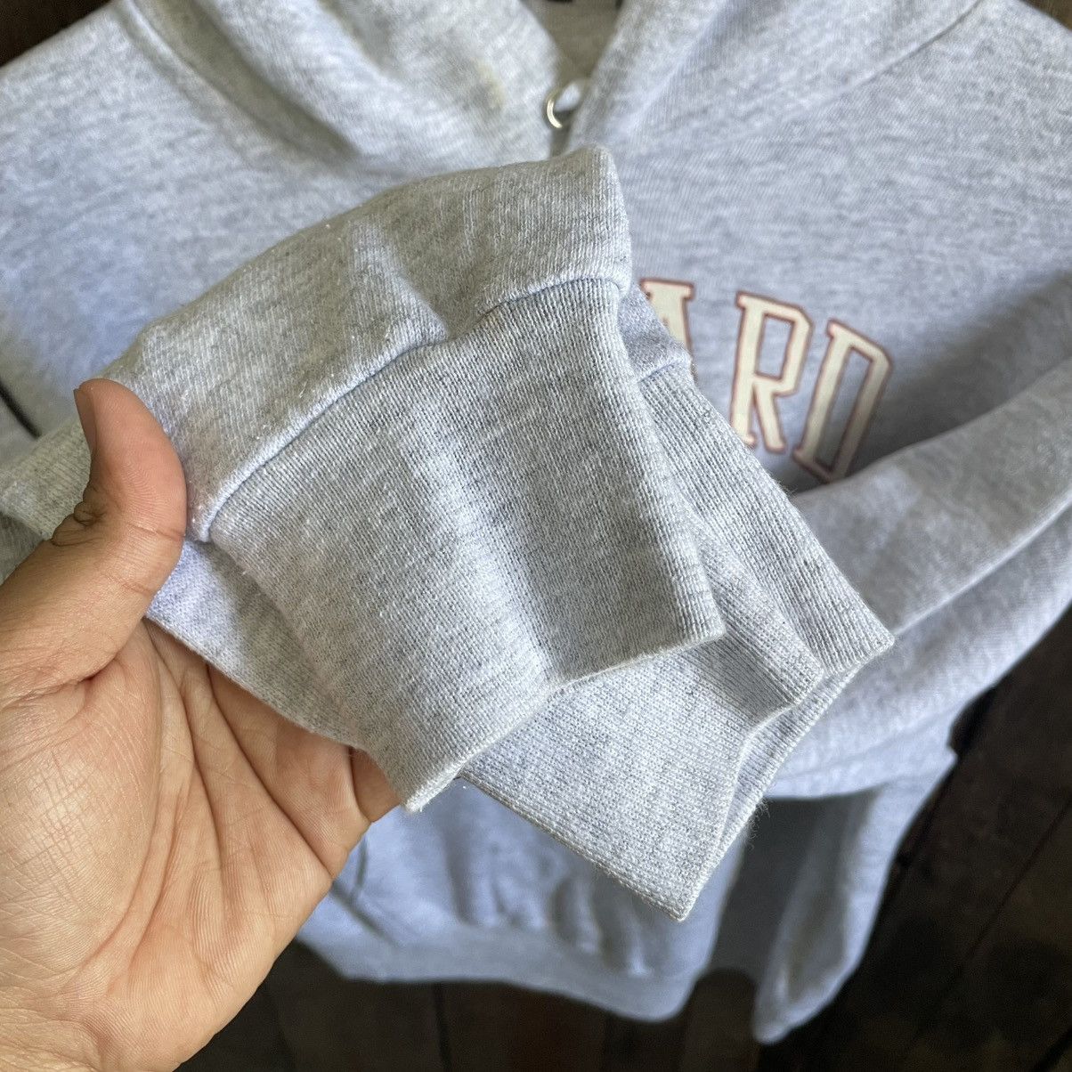 Tultex × Vintage Vintage 90’s Harvard University Hoodie Size US M / EU 48-50 / 2 - 6 Thumbnail