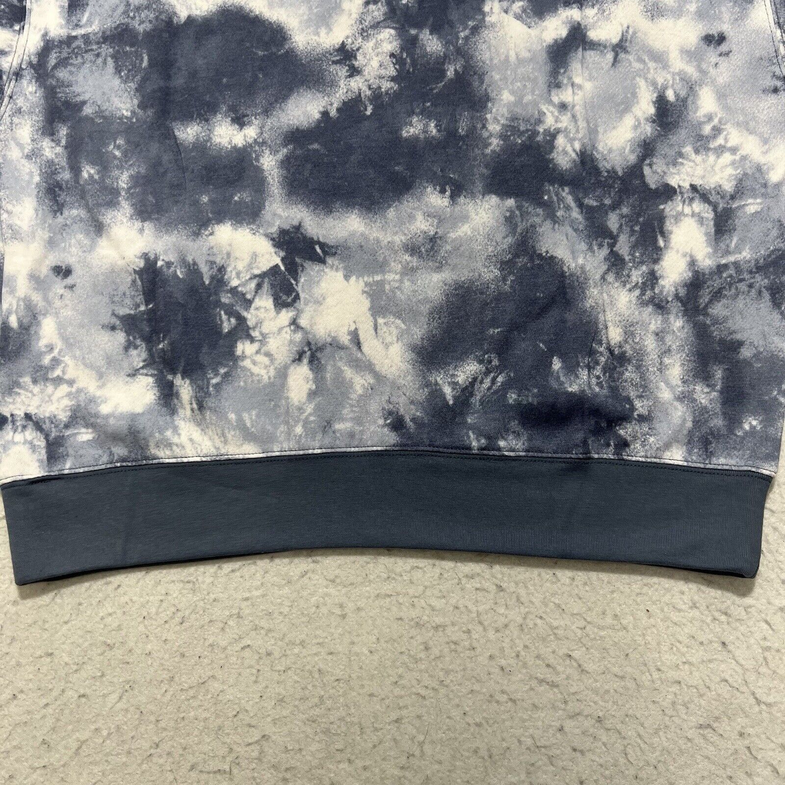 Nordstrom Abound Crewneck Blue Ivory Space Tie Dye Pullover Sweatshirt Size M / US 6-8 / IT 42-44 - 11 Thumbnail