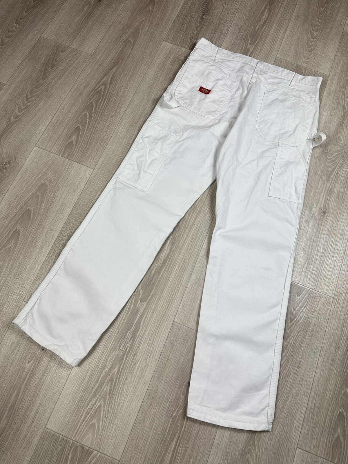 Dickies Vintage Dickies Baggy USA Carpenter White Work Pants Size US 36 / EU 52 - 3 Thumbnail